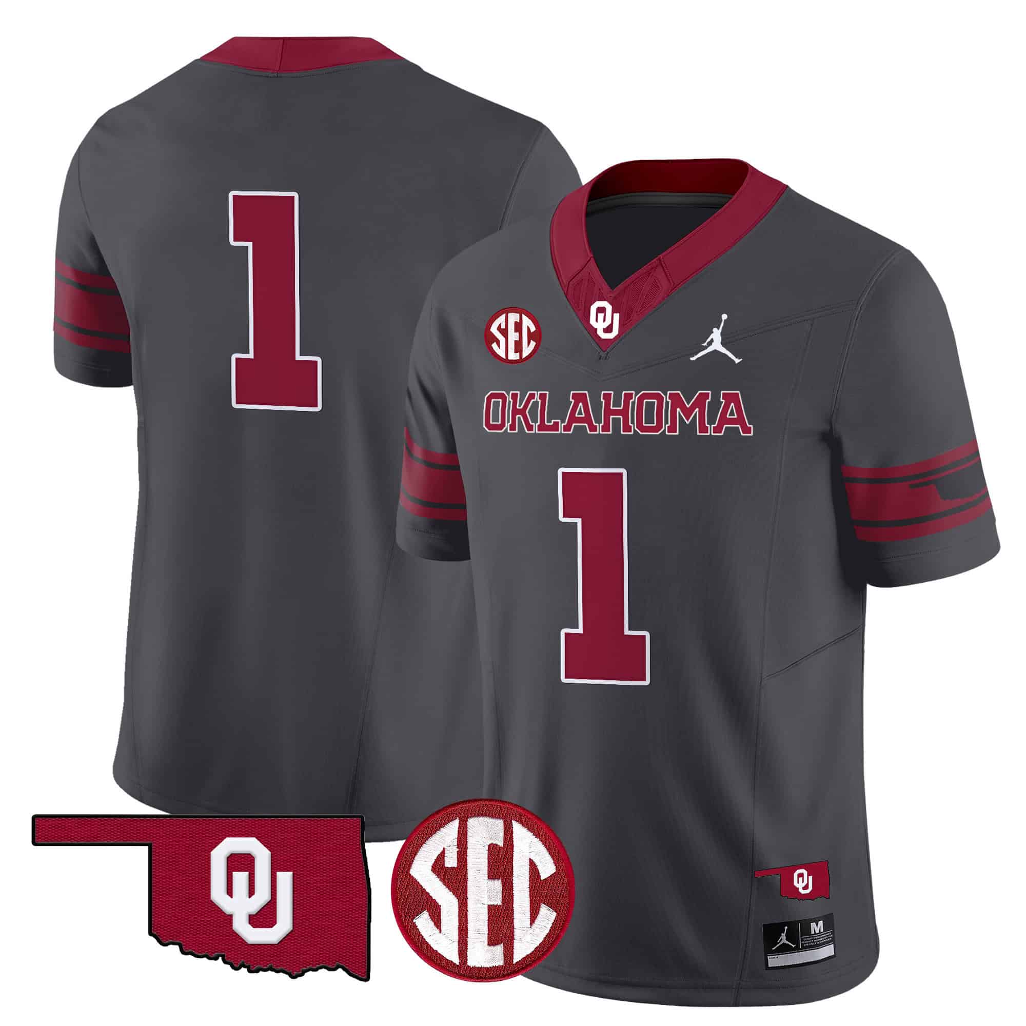 Oklahoma Sooners Vapor Limited Jersey - SEC Patch - All Stitched #23 K5KKXGXV