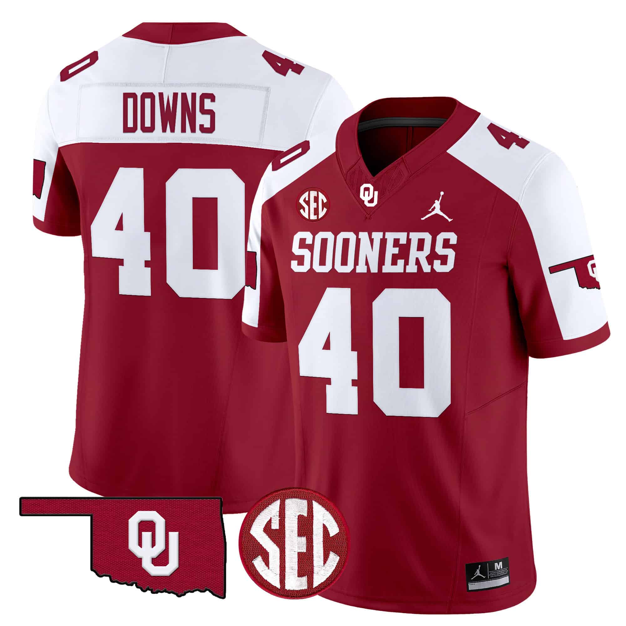 Oklahoma Sooners Vapor Limited Jersey - SEC Patch - All Stitched #30 DWUL8GXV