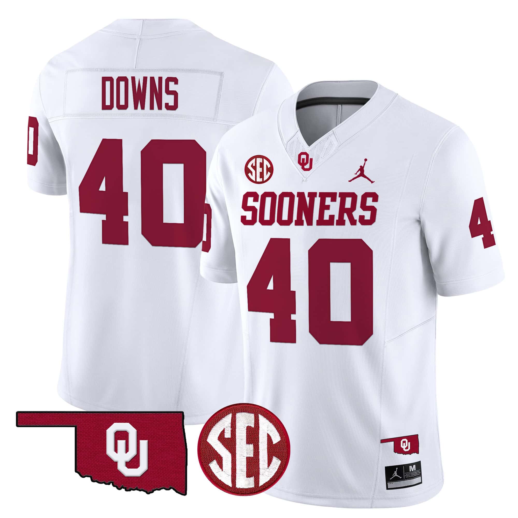 Oklahoma Sooners Vapor Limited Jersey - SEC Patch - All Stitched #53 I9O9CGXV