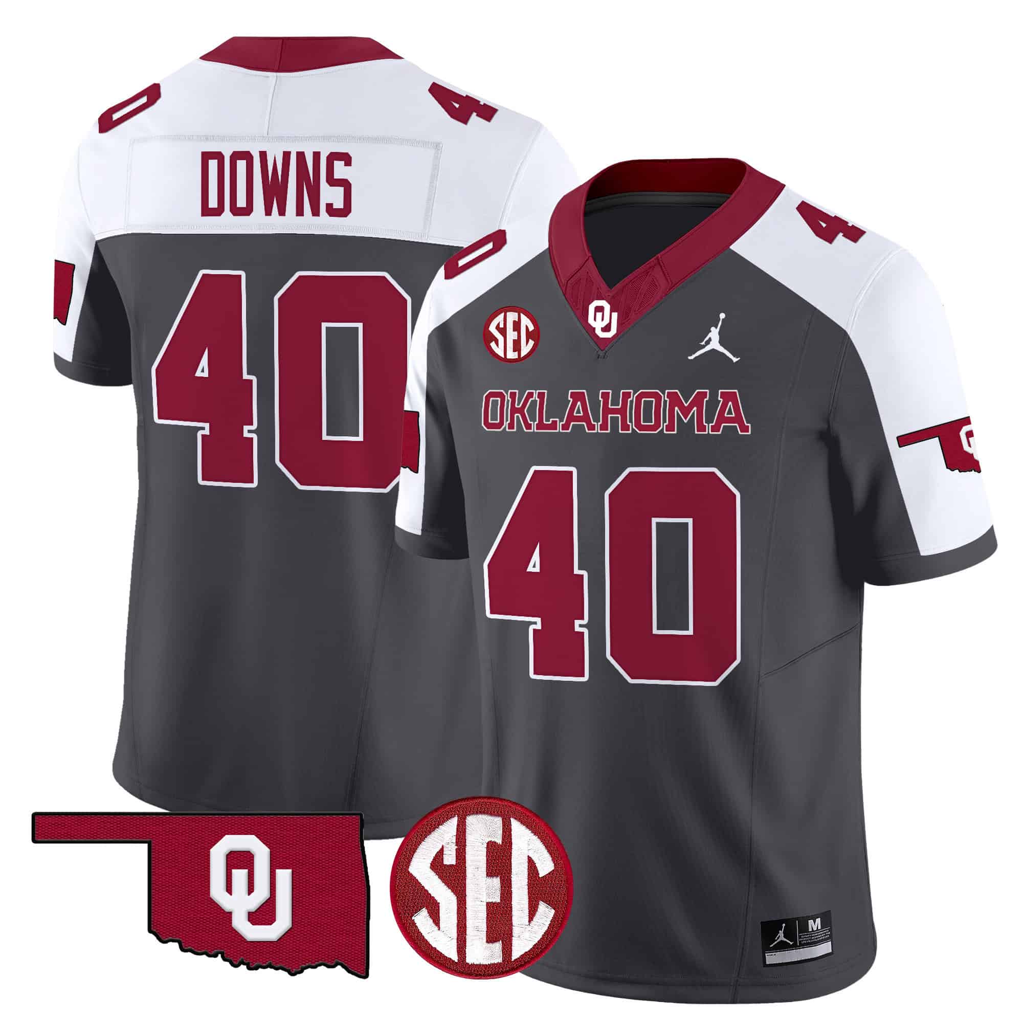 Oklahoma Sooners Vapor Limited Jersey - SEC Patch - All Stitched #6 I5VJTGXV