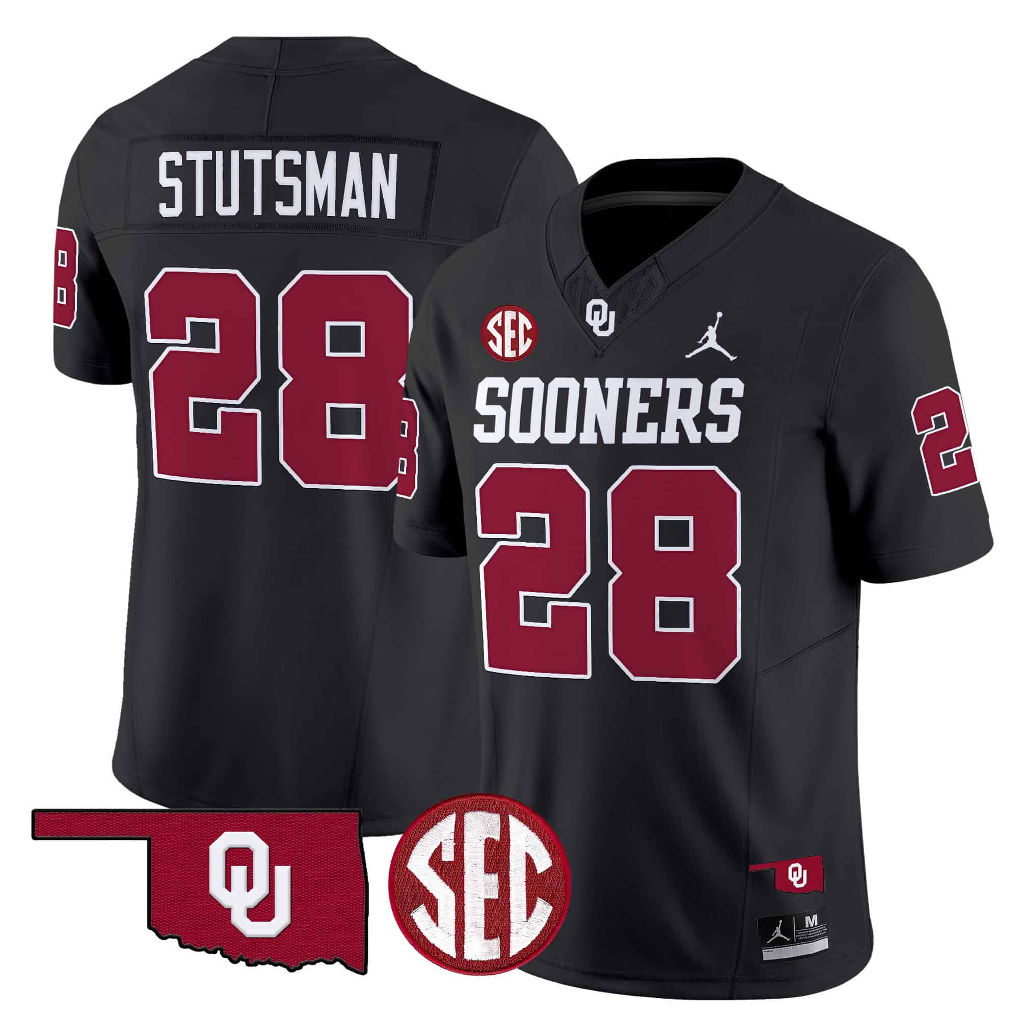 Oklahoma Sooners Vapor Limited Jersey - SEC Patch - All Stitched #62 QYNIFGXV