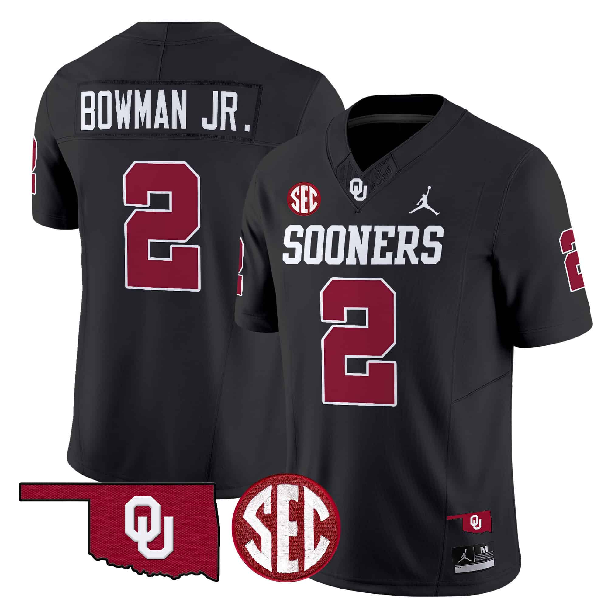 Oklahoma Sooners Vapor Limited Jersey - SEC Patch - All Stitched #64 QHVI0GXV