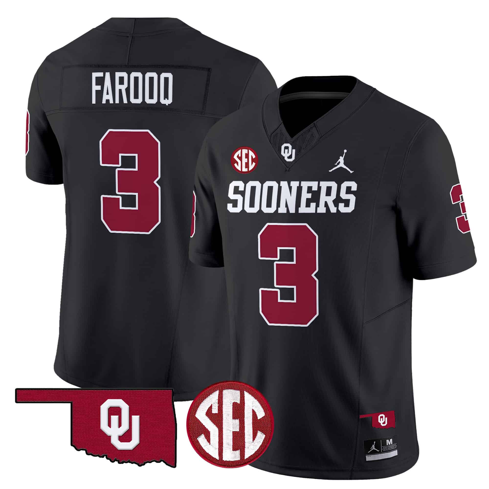 Oklahoma Sooners Vapor Limited Jersey - SEC Patch - All Stitched #68 ZC1PIGXV