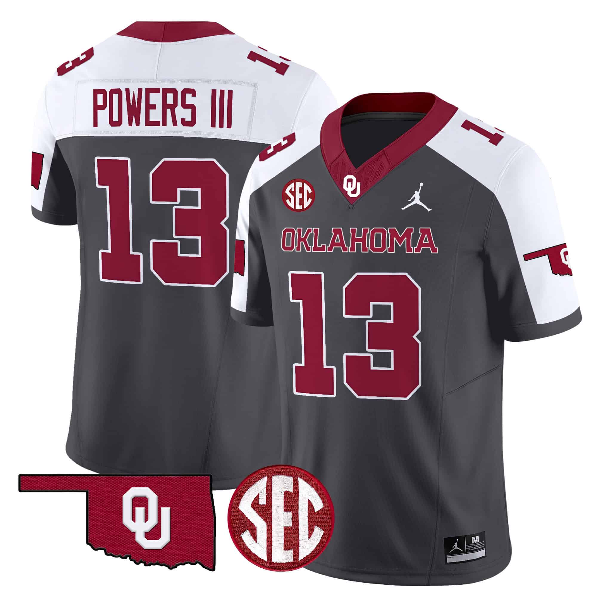 Oklahoma Sooners Vapor Limited Jersey - SEC Patch - All Stitched #9 O5RJCGXV
