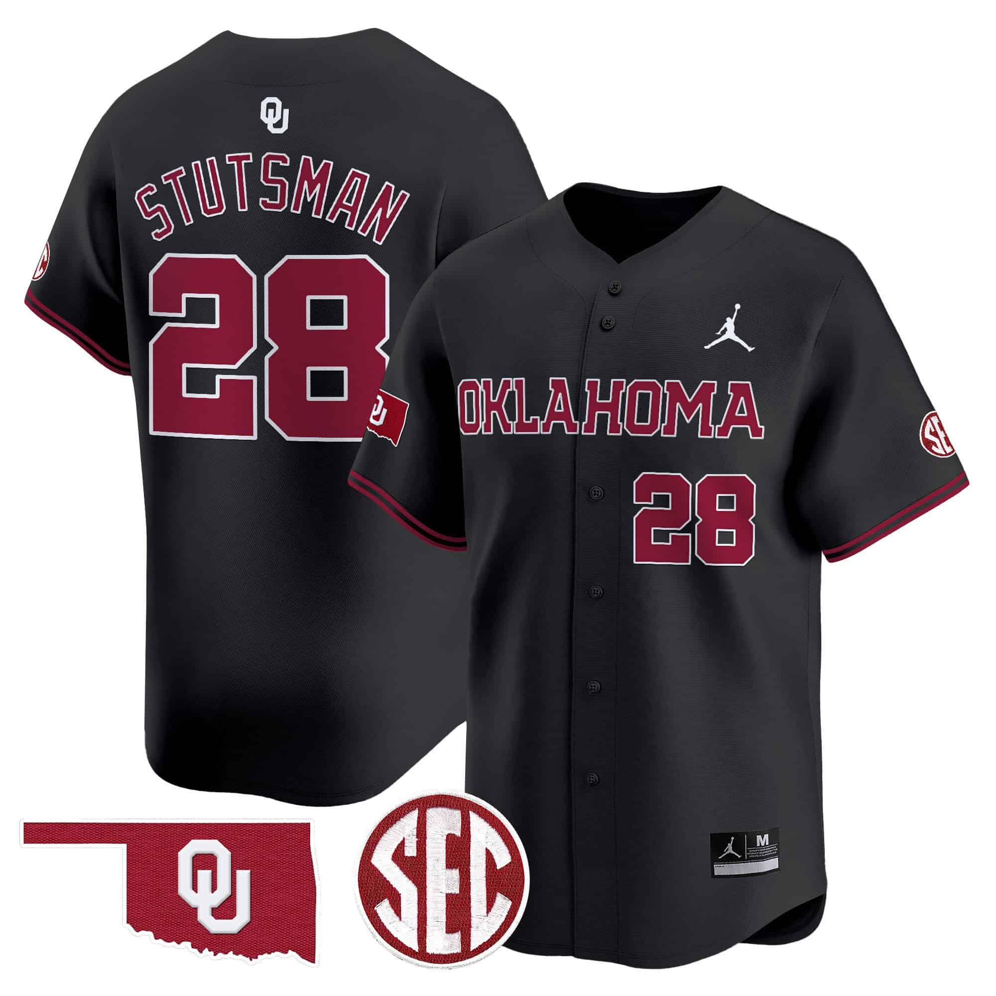Oklahoma Sooners Vapor Premier Limited Jersey - SEC Patch - All Stitched #13 W6GT7GXV