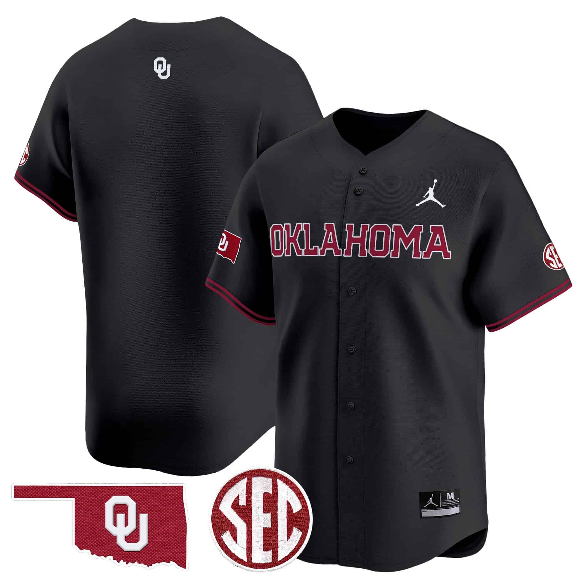 Oklahoma Sooners Vapor Premier Limited Jersey - SEC Patch - All Stitched #18 YFOGDGXV
