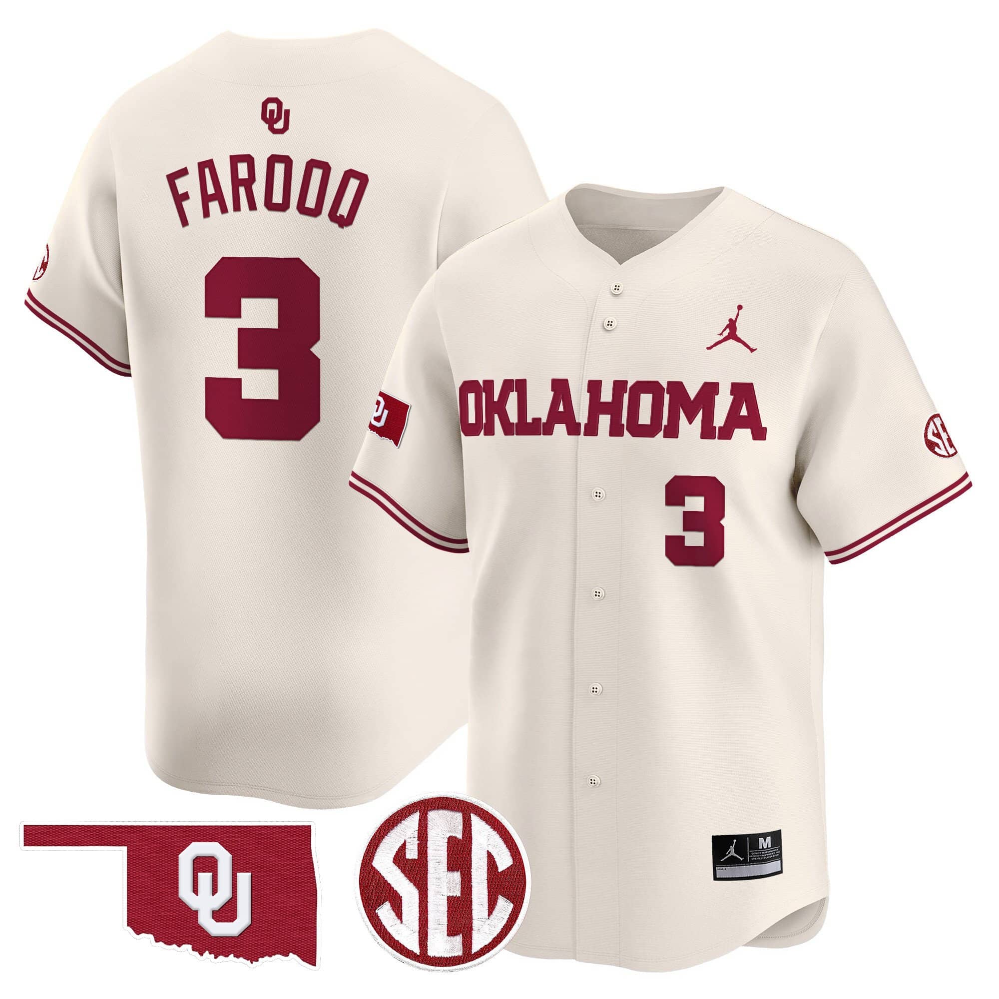 Oklahoma Sooners Vapor Premier Limited Jersey - SEC Patch - All Stitched #28 2YZBAGXV