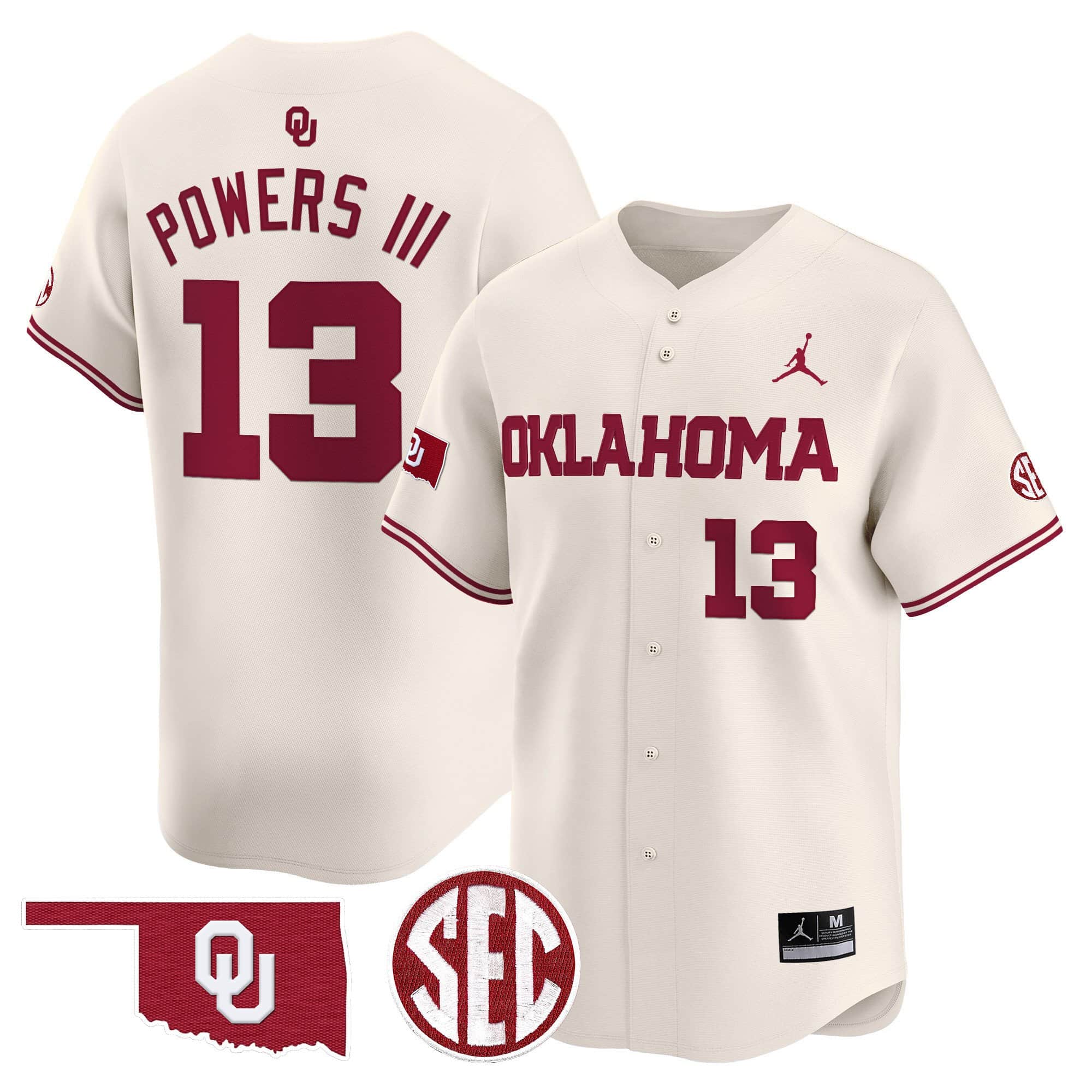Oklahoma Sooners Vapor Premier Limited Jersey - SEC Patch - All Stitched #29 RUOGQGXV