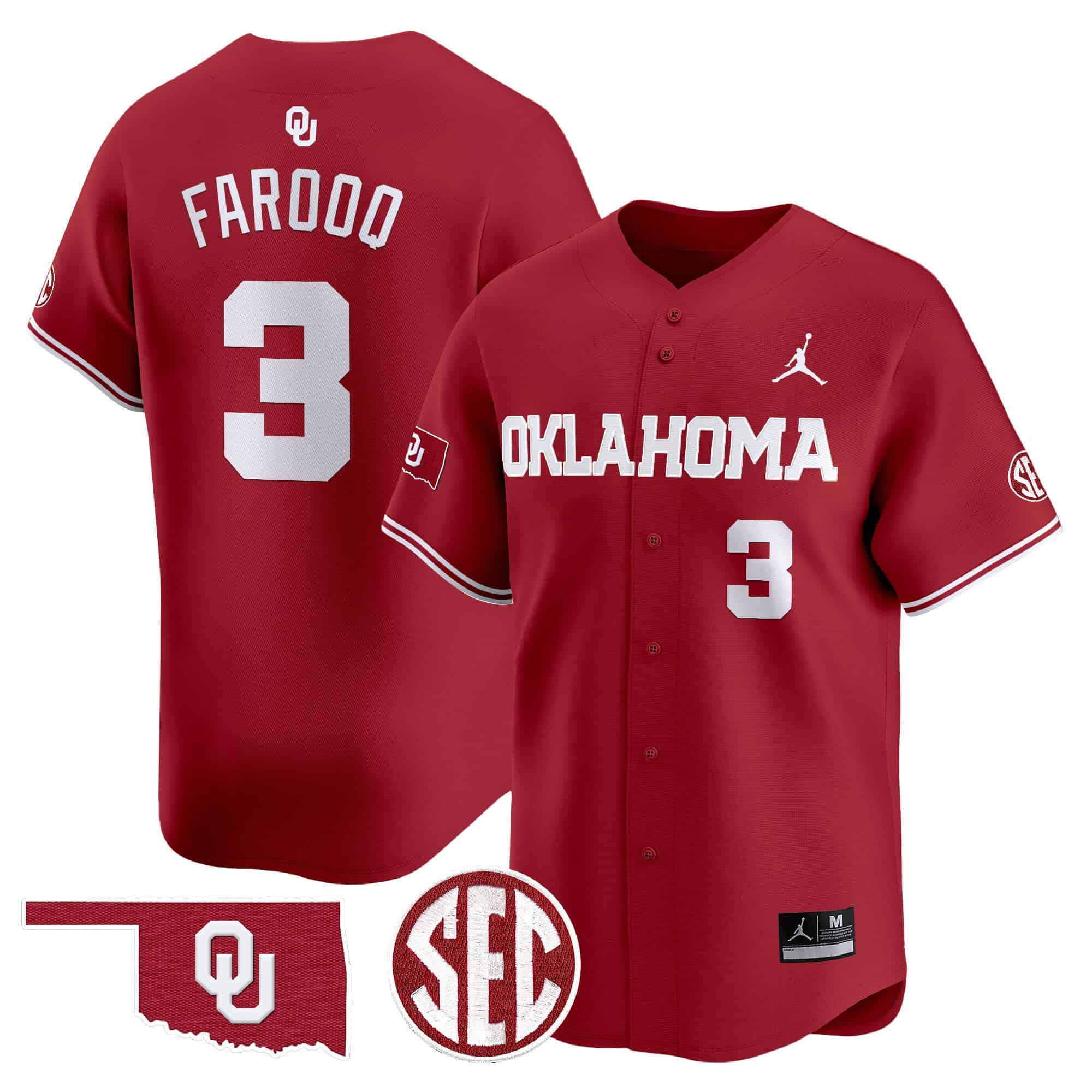 Oklahoma Sooners Vapor Premier Limited Jersey - SEC Patch - All Stitched #4 S0FAHGXV