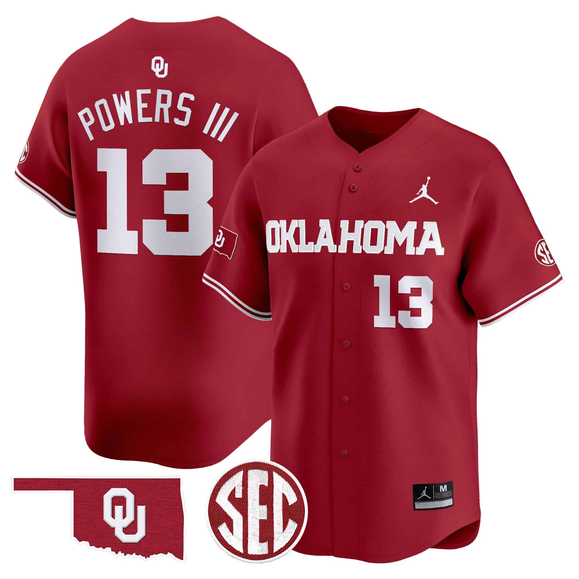 Oklahoma Sooners Vapor Premier Limited Jersey - SEC Patch - All Stitched #5 DLIVDGXV