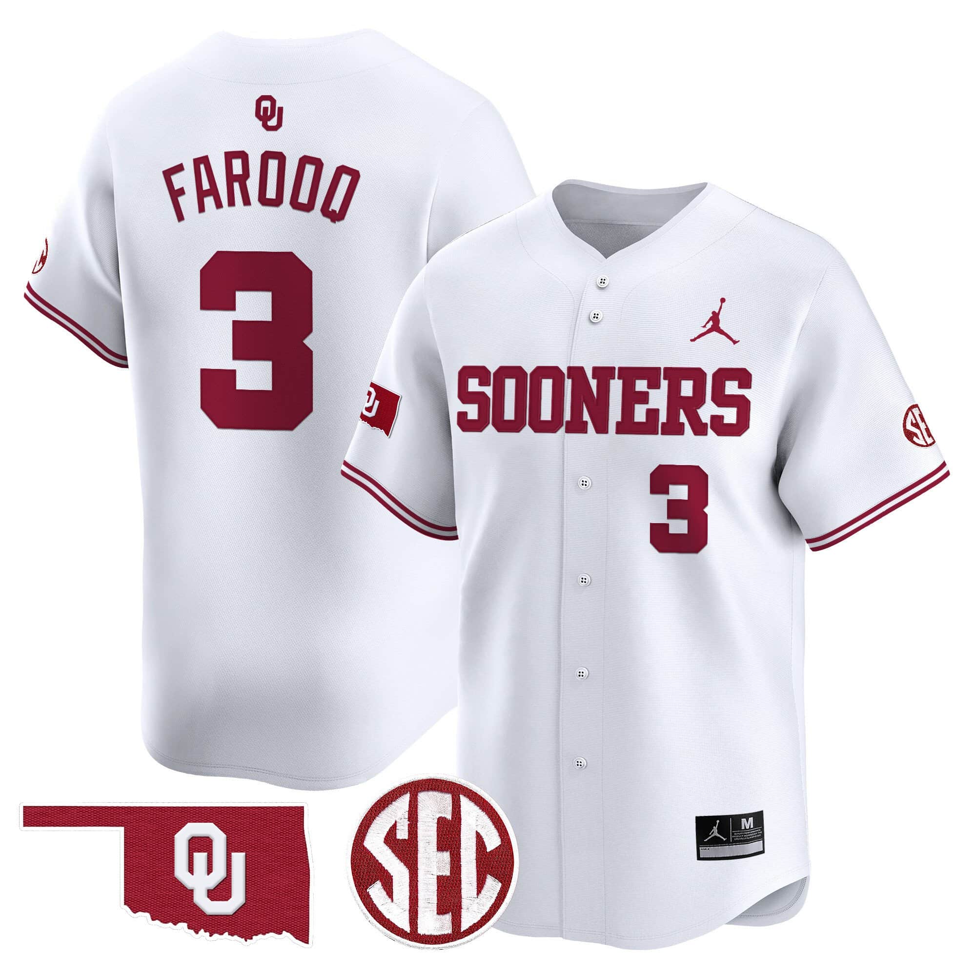 Oklahoma Sooners Vapor Premier Limited Jersey V2 - SEC Patch - All Stitched #10 FAL8LGXV