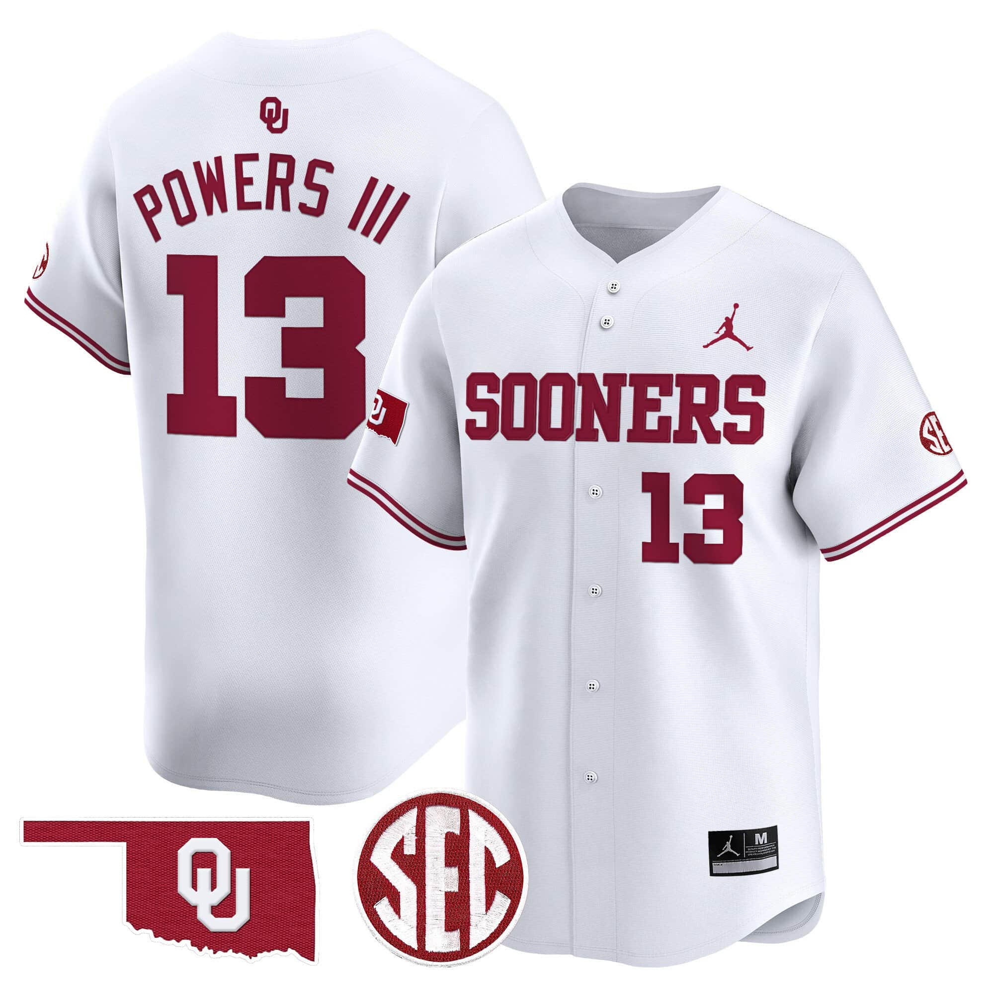 Oklahoma Sooners Vapor Premier Limited Jersey V2 - SEC Patch - All Stitched #11 EFEEIGXV