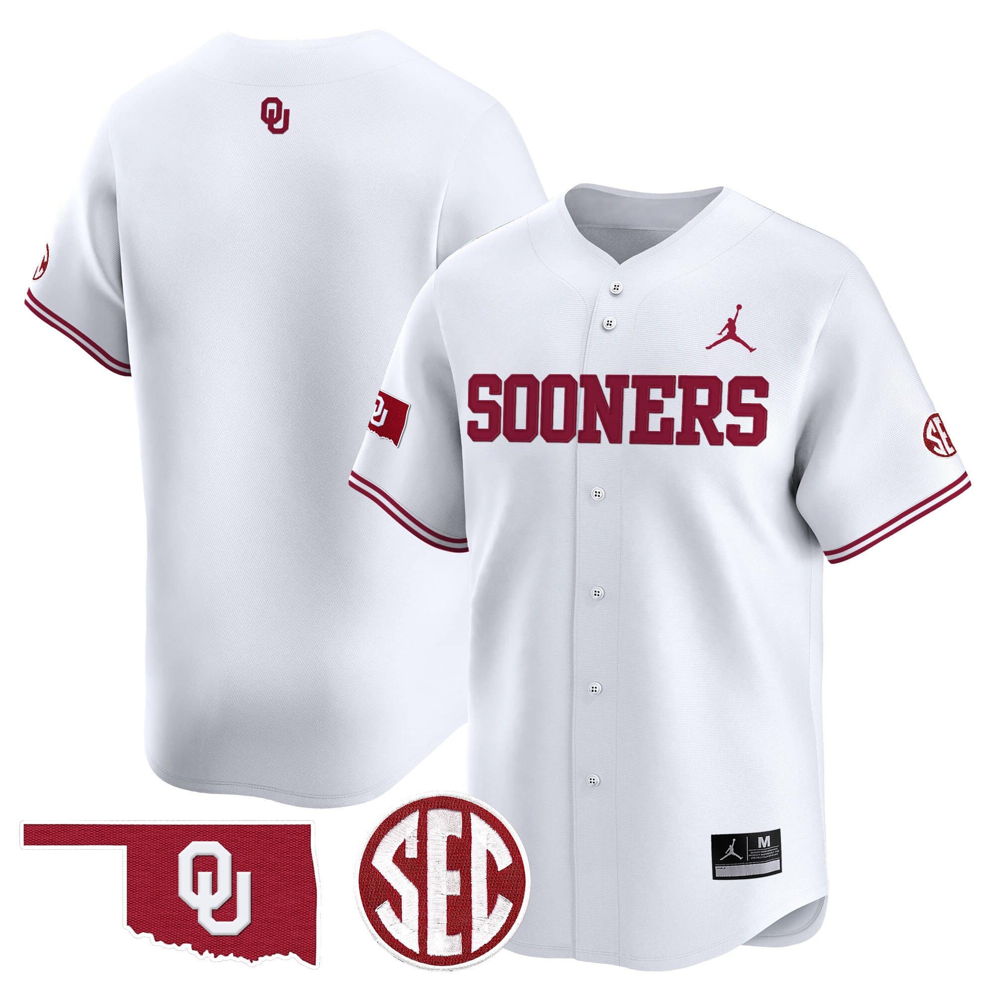 Oklahoma Sooners Vapor Premier Limited Jersey V2 - SEC Patch - All Stitched #12 WRZQSGXV