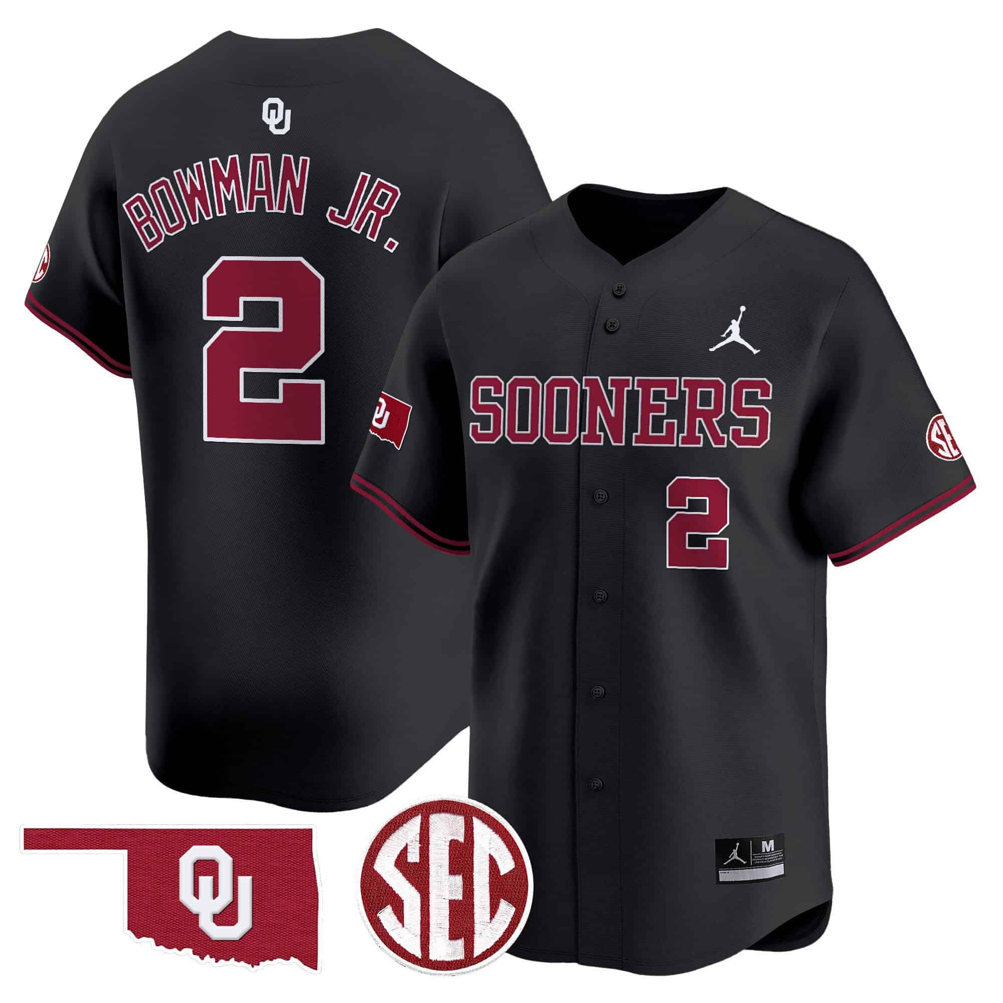 Oklahoma Sooners Vapor Premier Limited Jersey V2 - SEC Patch - All Stitched #14 7OYT8GXV