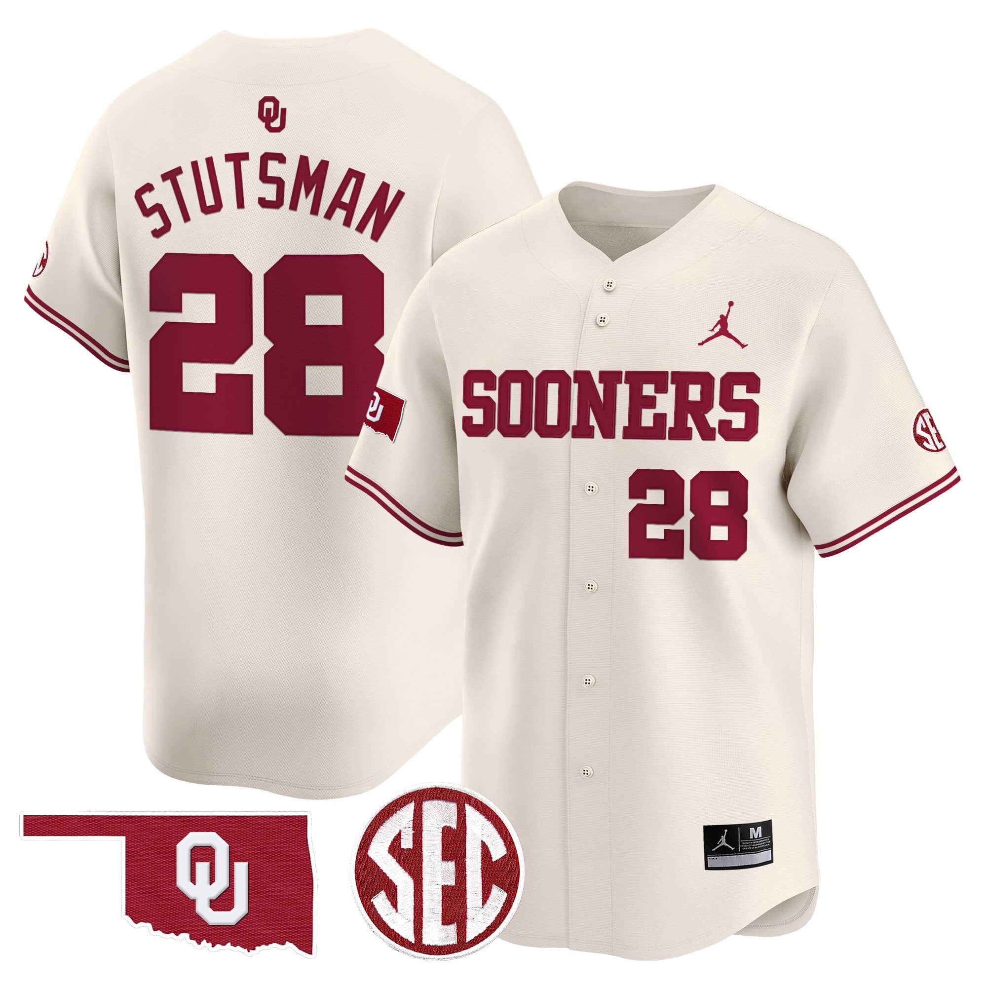 Oklahoma Sooners Vapor Premier Limited Jersey V2 - SEC Patch - All Stitched #25 1XBO9GXV