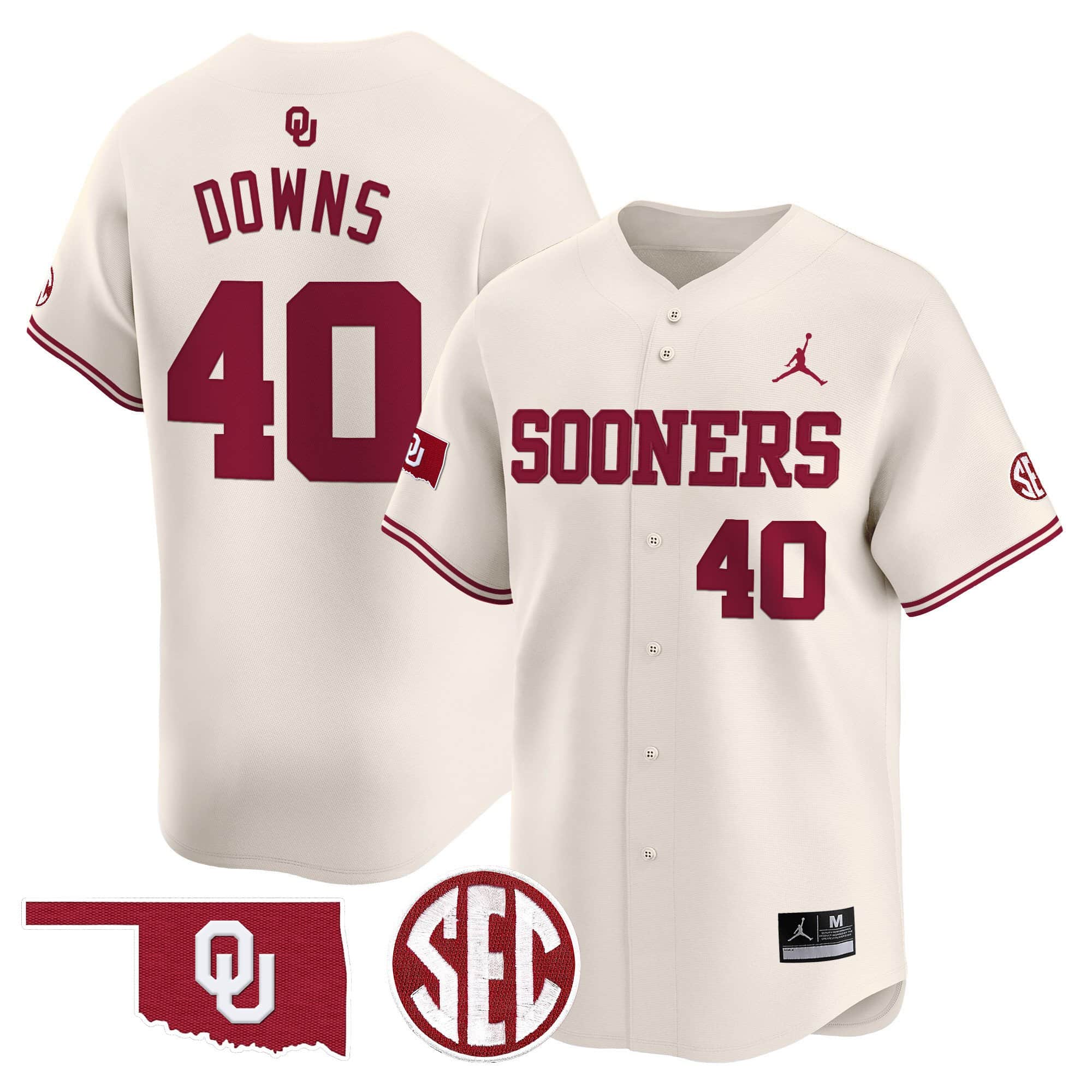 Oklahoma Sooners Vapor Premier Limited Jersey V2 - SEC Patch - All Stitched #27 KG49RGXV