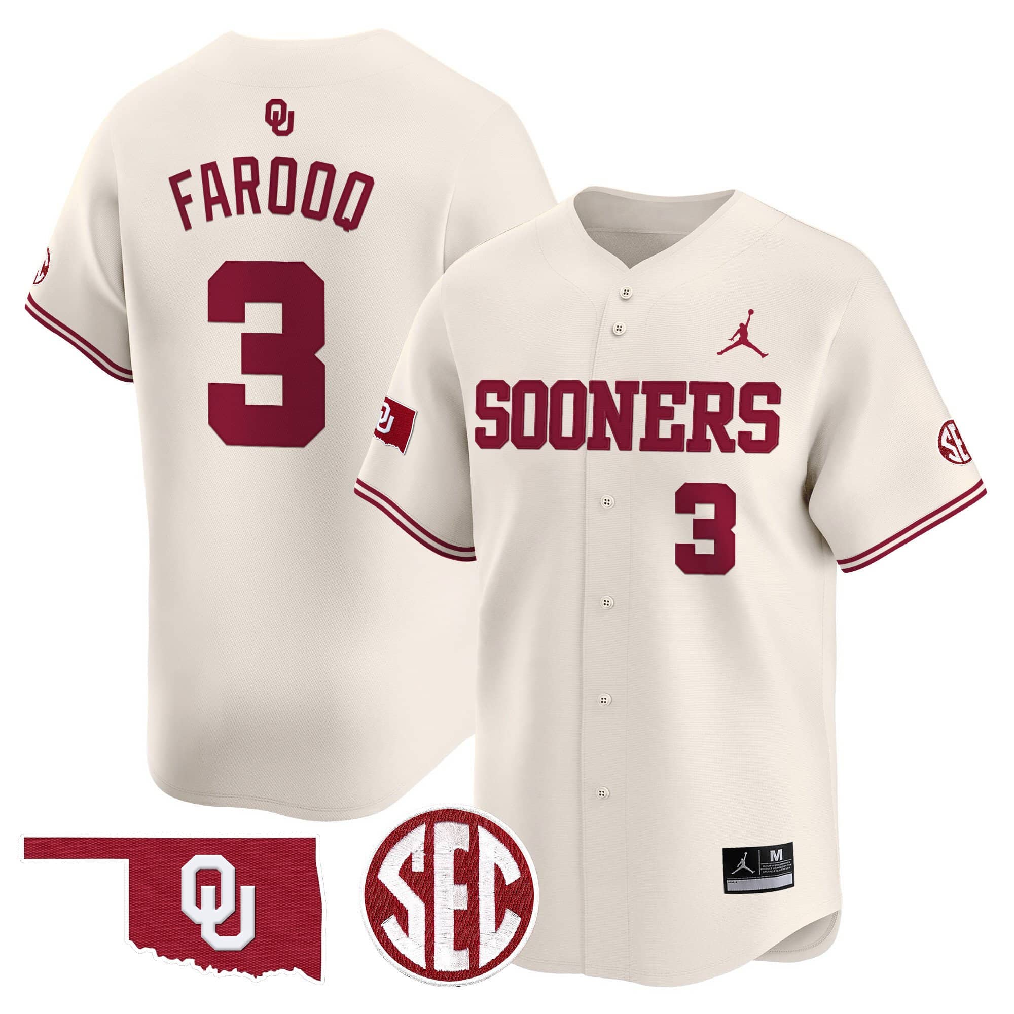 Oklahoma Sooners Vapor Premier Limited Jersey V2 - SEC Patch - All Stitched #28 ZNGDFGXV