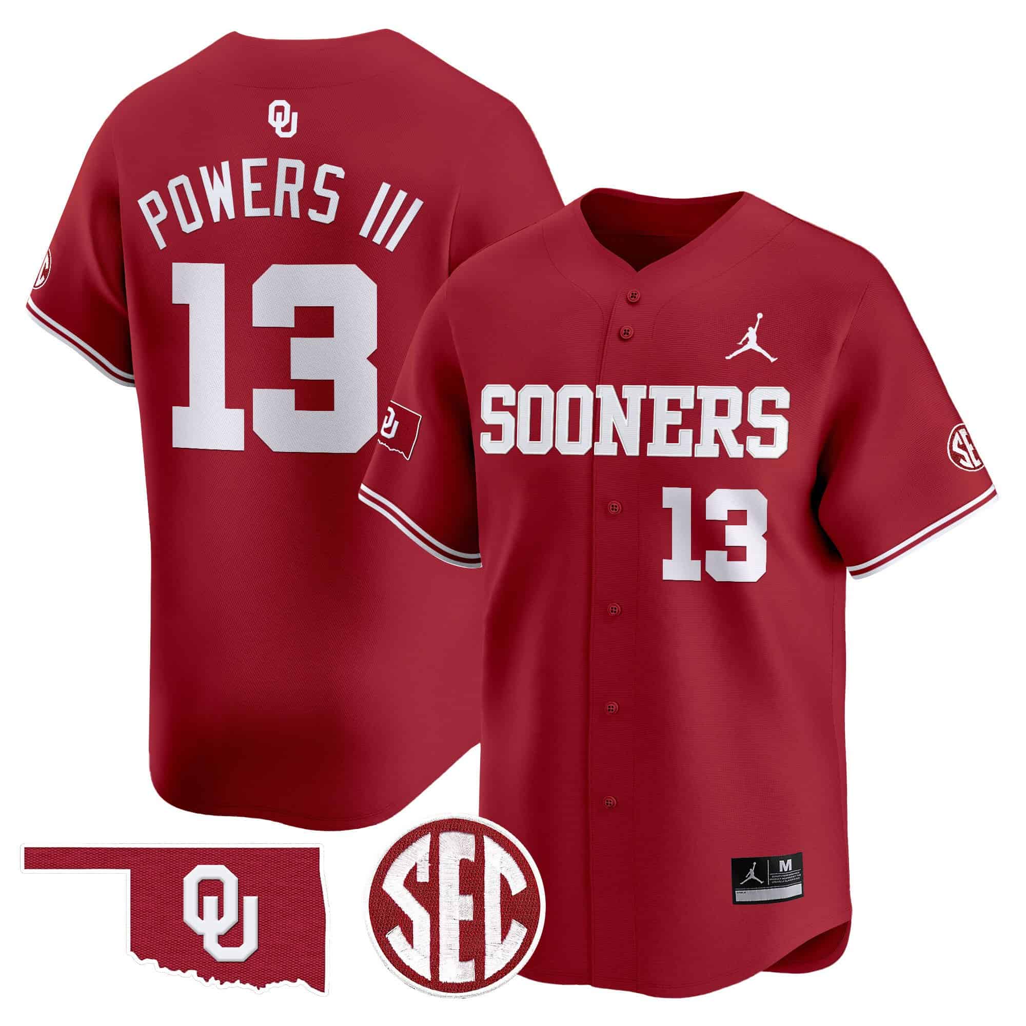 Oklahoma Sooners Vapor Premier Limited Jersey V2 - SEC Patch - All Stitched #5 ZZQGDGXV