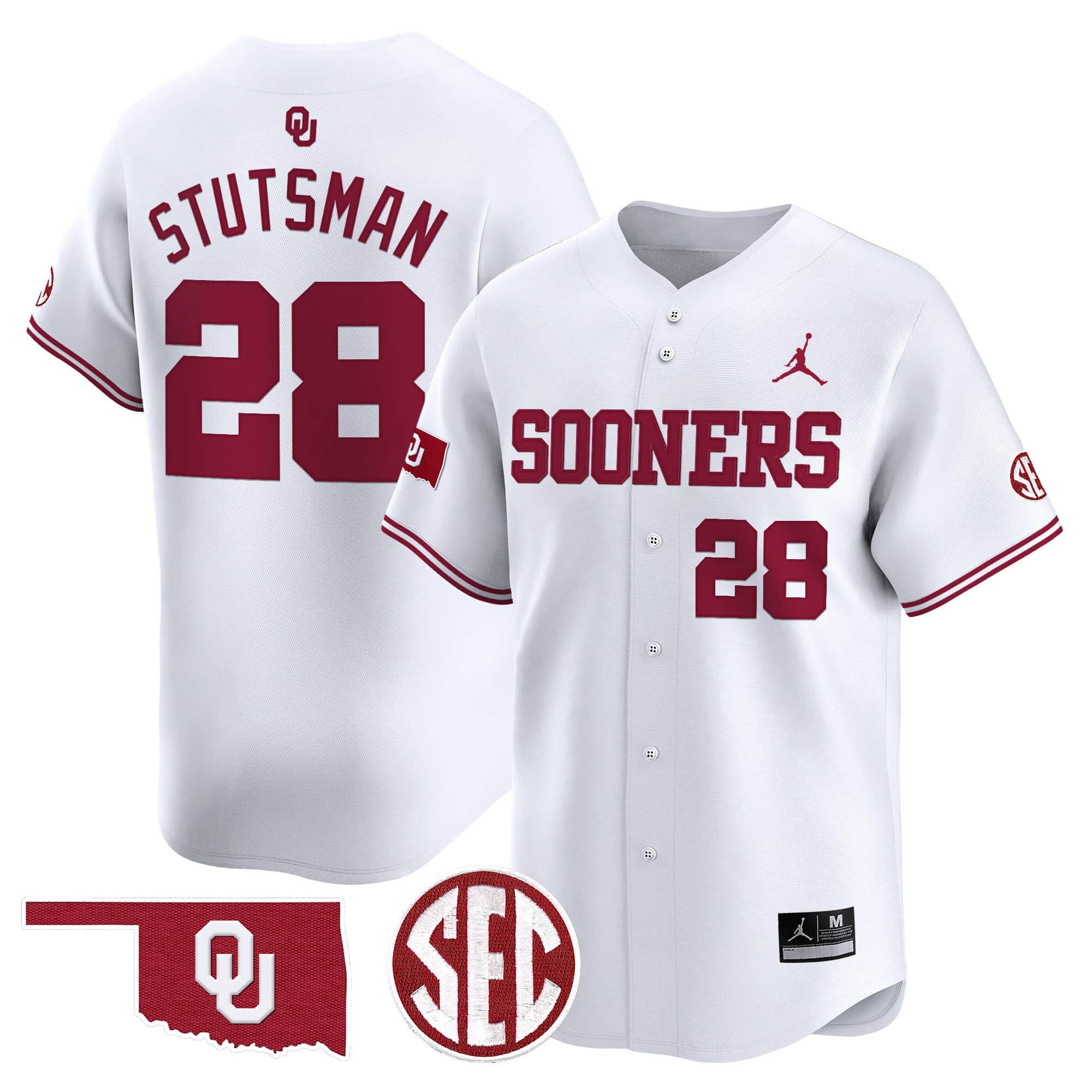 Oklahoma Sooners Vapor Premier Limited Jersey V2 - SEC Patch - All Stitched #7 PMXYLGXV