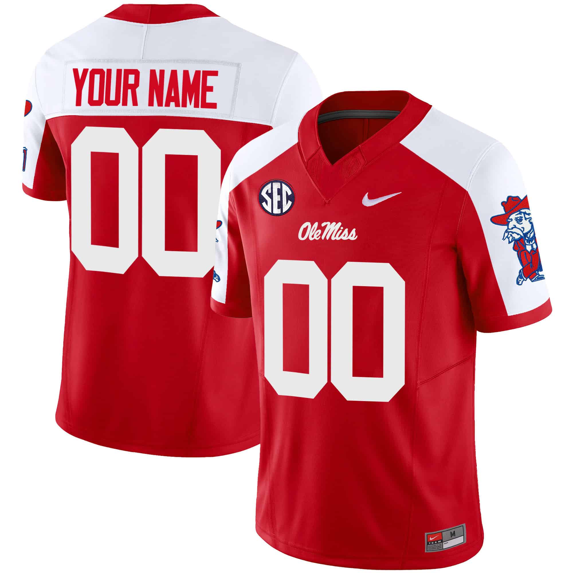 Ole Miss Rebels Vapor Limited Custom Jersey - All Stitched #2 YKJOXGXV