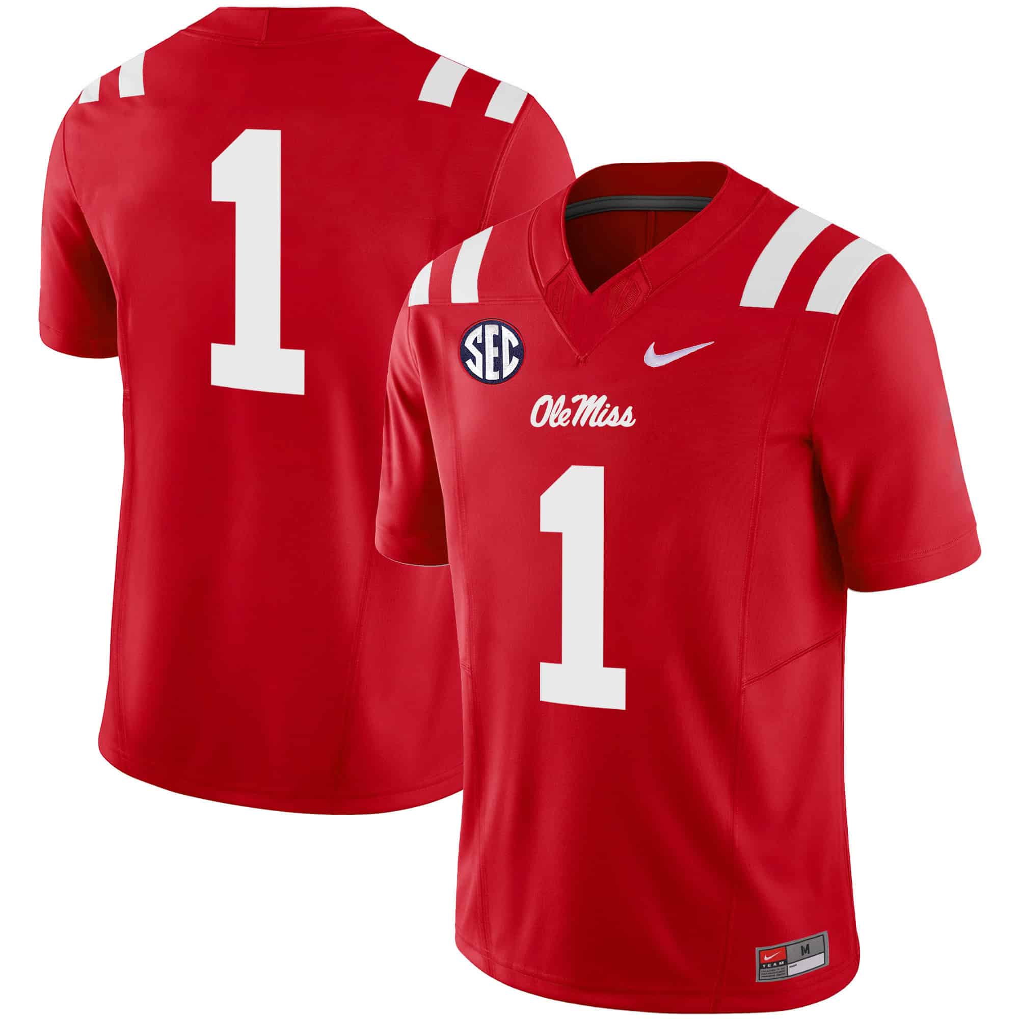 Ole Miss Rebels Vapor Limited Jersey - All Stitched #24 MQWREGXV