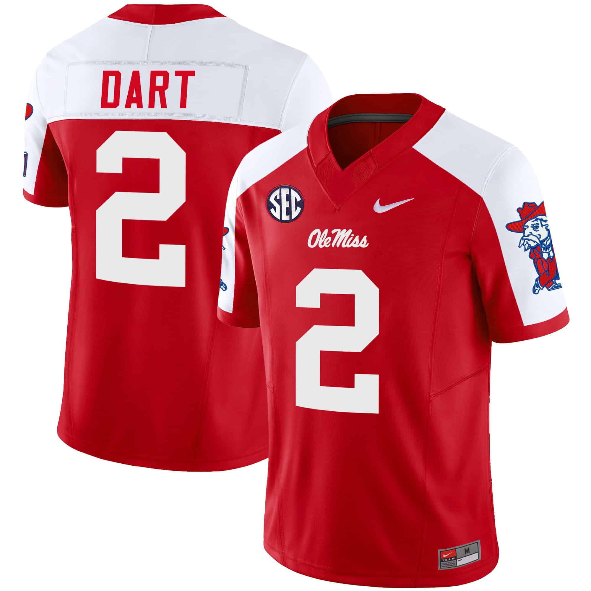Ole Miss Rebels Vapor Limited Jersey - All Stitched #7 YFCZNGXV