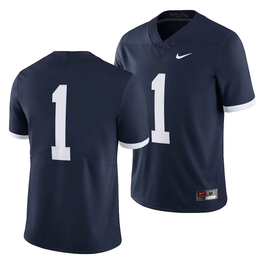 Penn State Nittany Lions 1 Navy College Limited Jersey Men PKFSMGXV