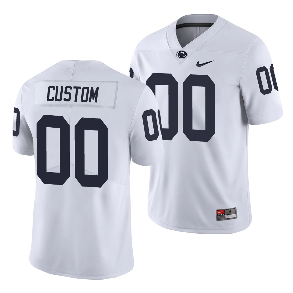 Penn State Nittany Lions Custom White Limited College Jersey 36Q68GXV