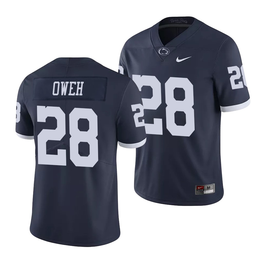 Penn State Nittany Lions Jayson Oweh Navy Limited College Jersey IXDIQGXV