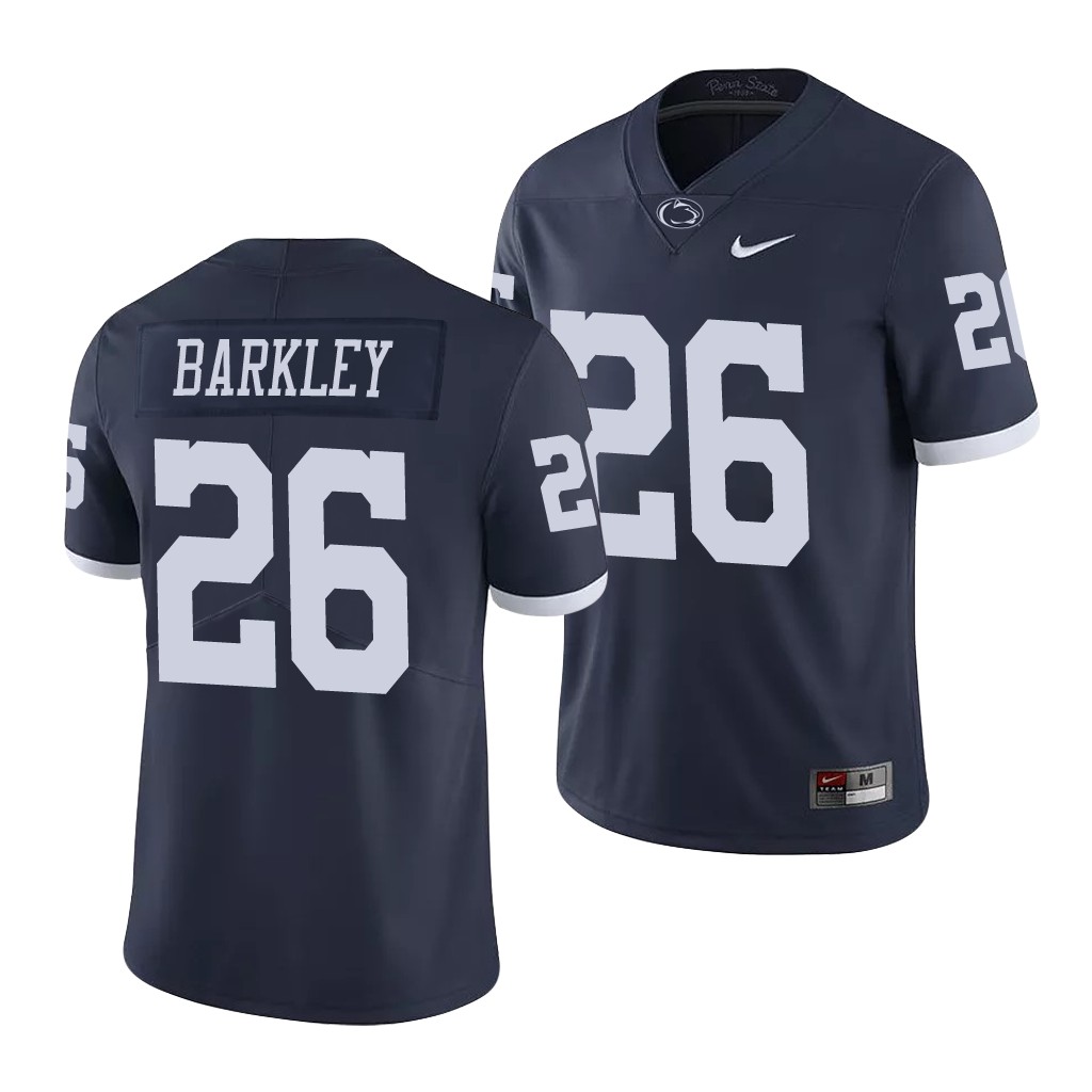 Penn State Nittany Lions Saquon Barkley Navy Limited College Jersey ZNKZ6GXV