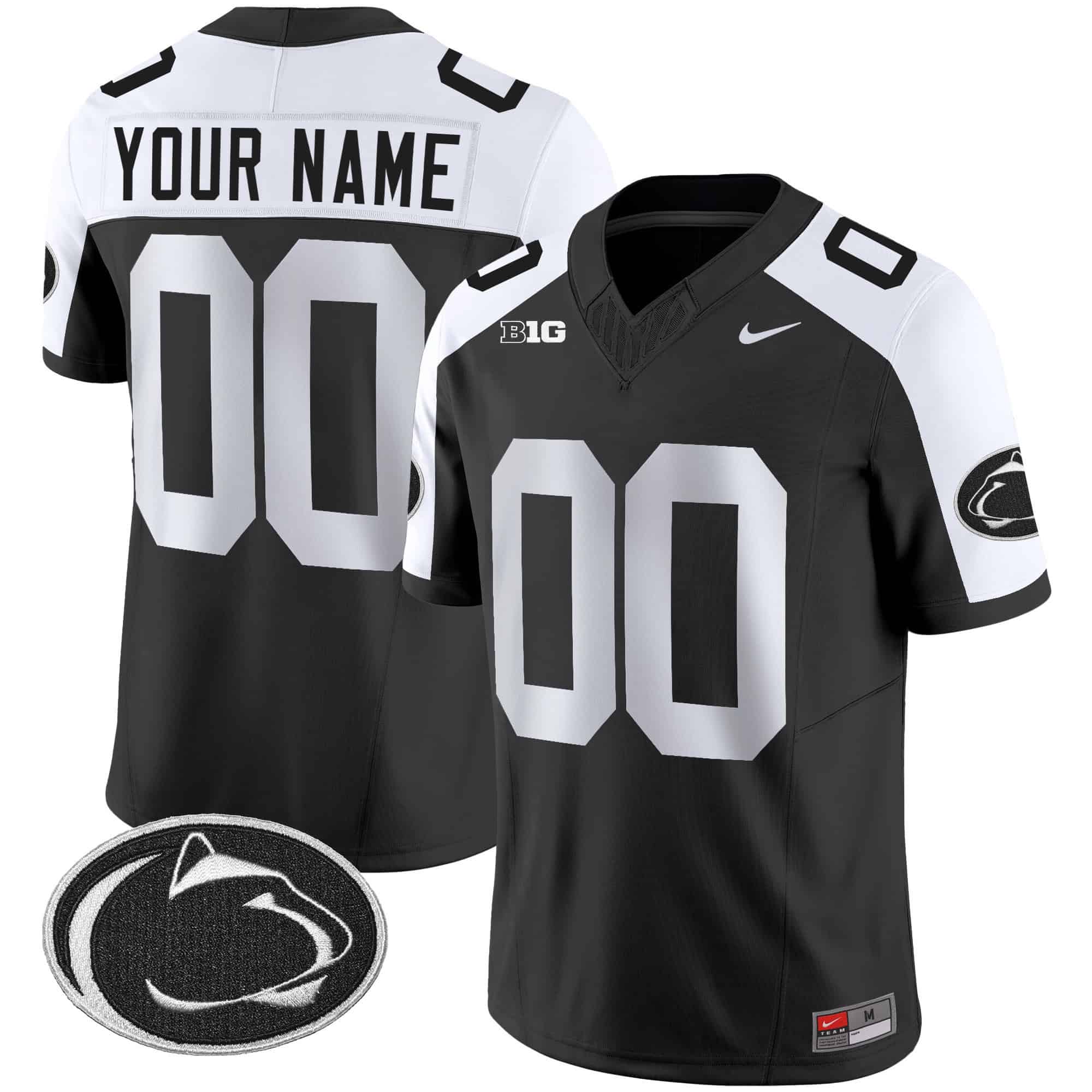 Penn State Nittany Lions Vapor Limited Custom Jersey - All Stitched #1 LBEY9GXV