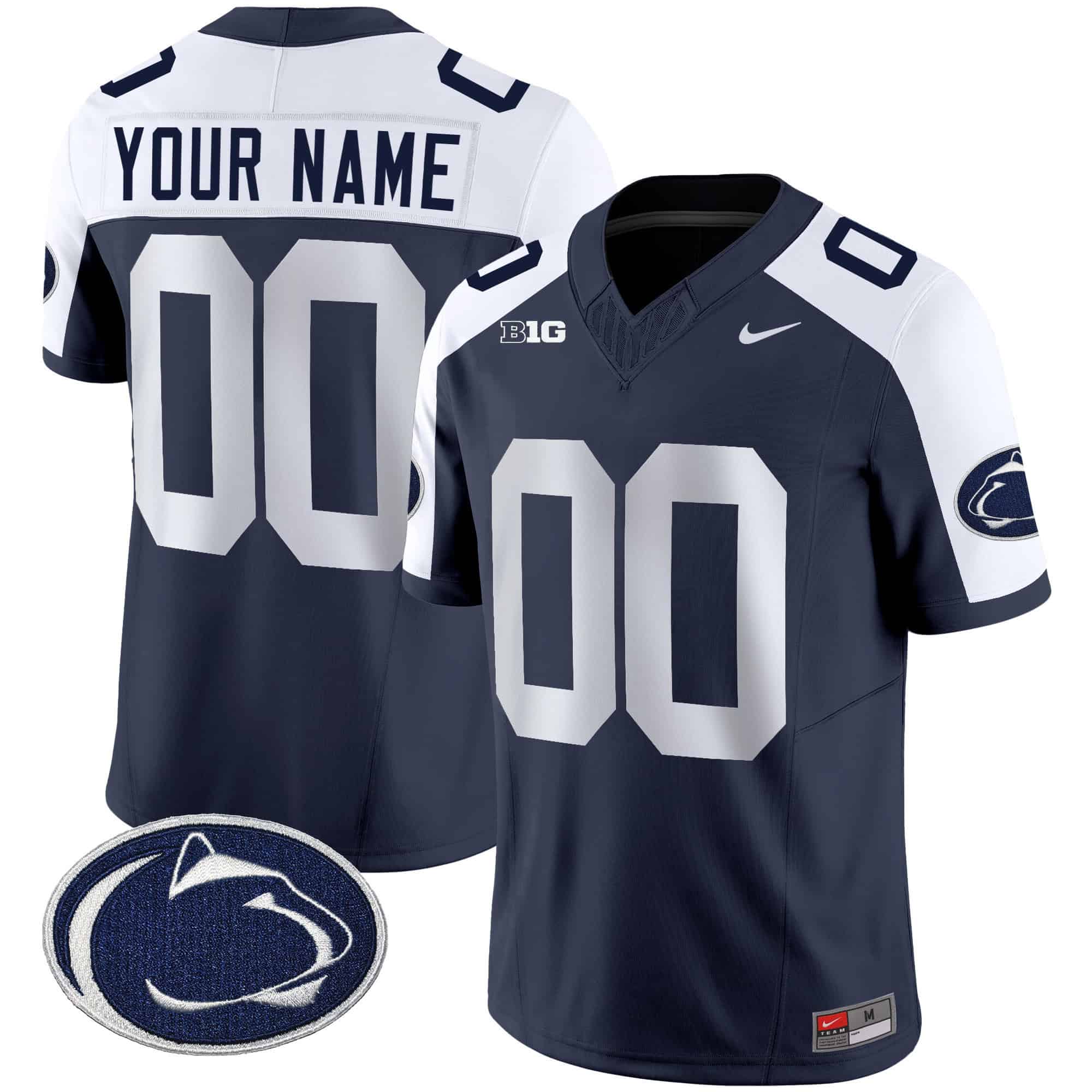 Penn State Nittany Lions Vapor Limited Custom Jersey - All Stitched #2 7GHMOGXV