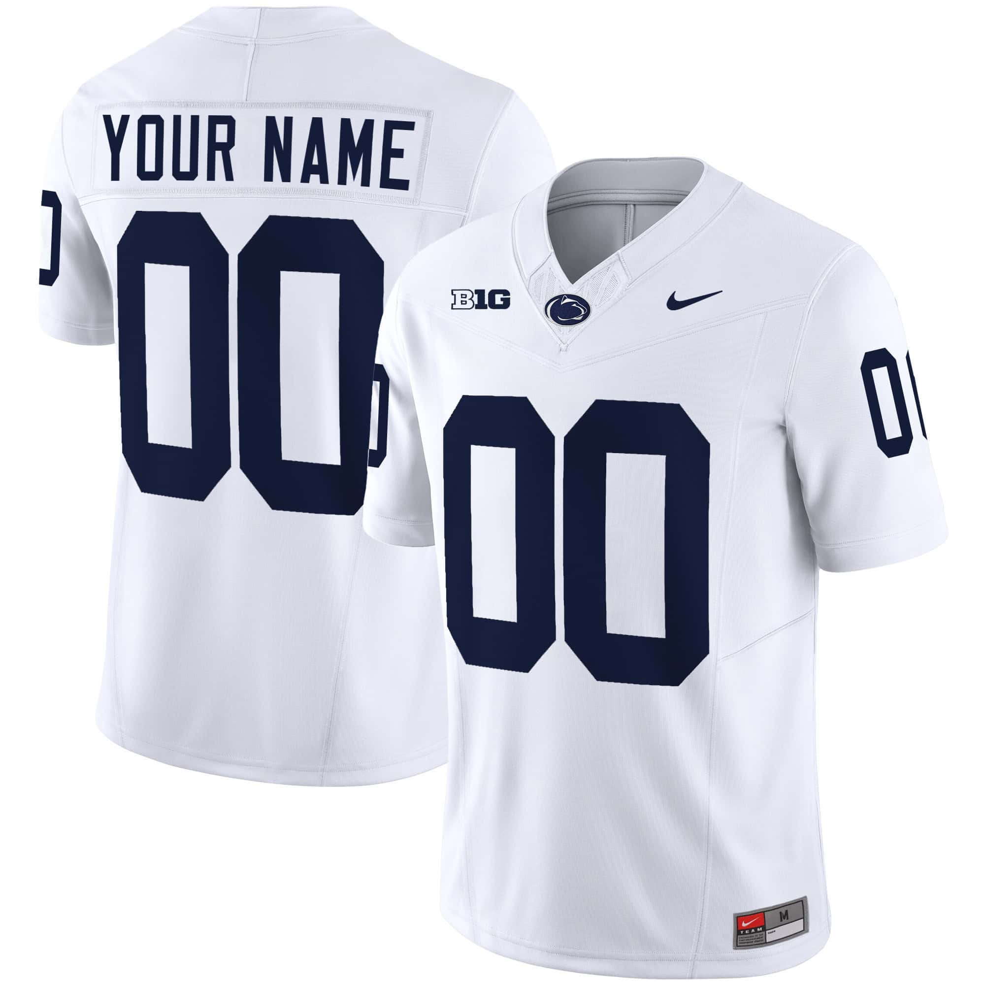 Penn State Nittany Lions Vapor Limited Custom Jersey - All Stitched #4 3JXE7GXV