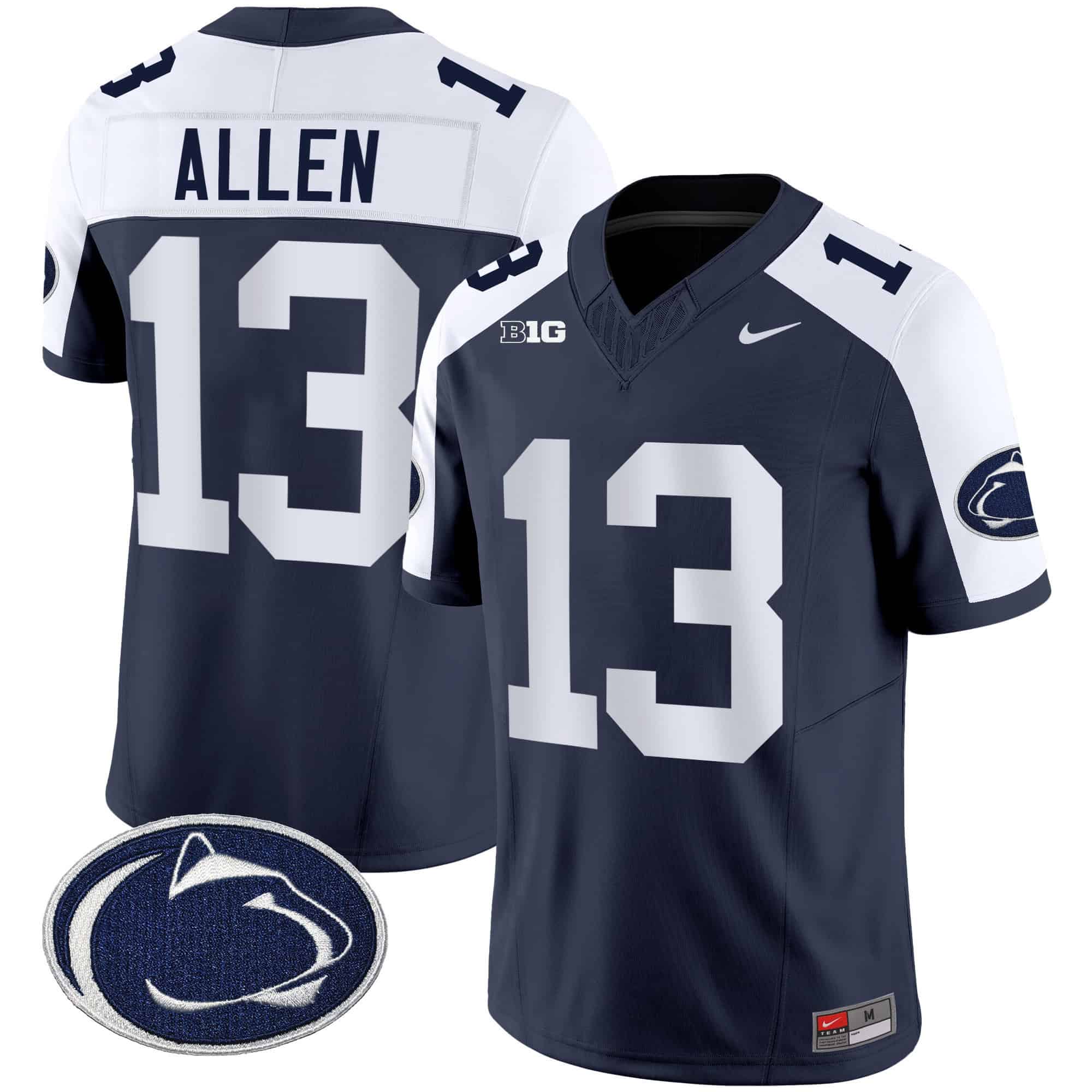 Penn State Nittany Lions Vapor Limited Jersey - All Stitched #8 4HMHPGXV