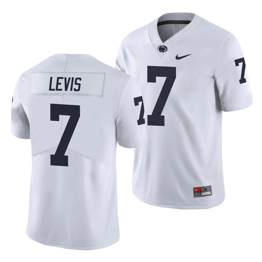 Penn State Nittany Lions Will Levis White Limited College Jersey GK7BZGXV