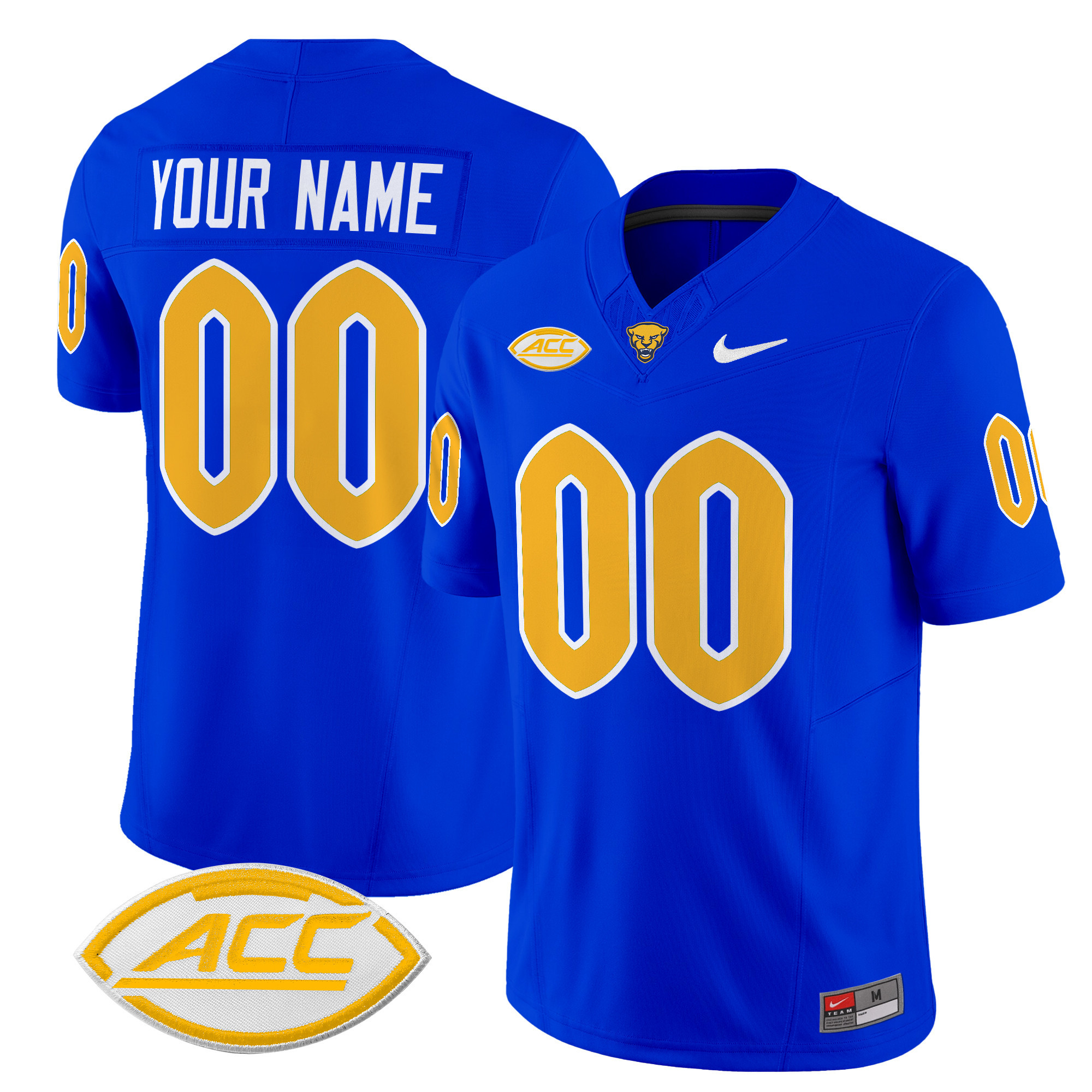 Pittsburgh Panthers Vapor Limited Custom Jersey - All Stitched #3 KCLWXGXV