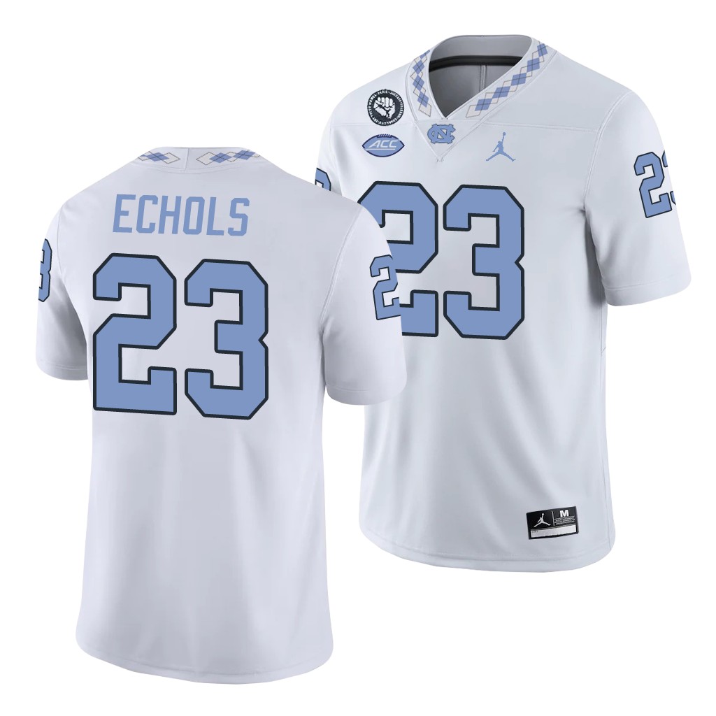 Power Echols North Carolina Tar Heels Game White 23 Jersey Men L1SXJGXV