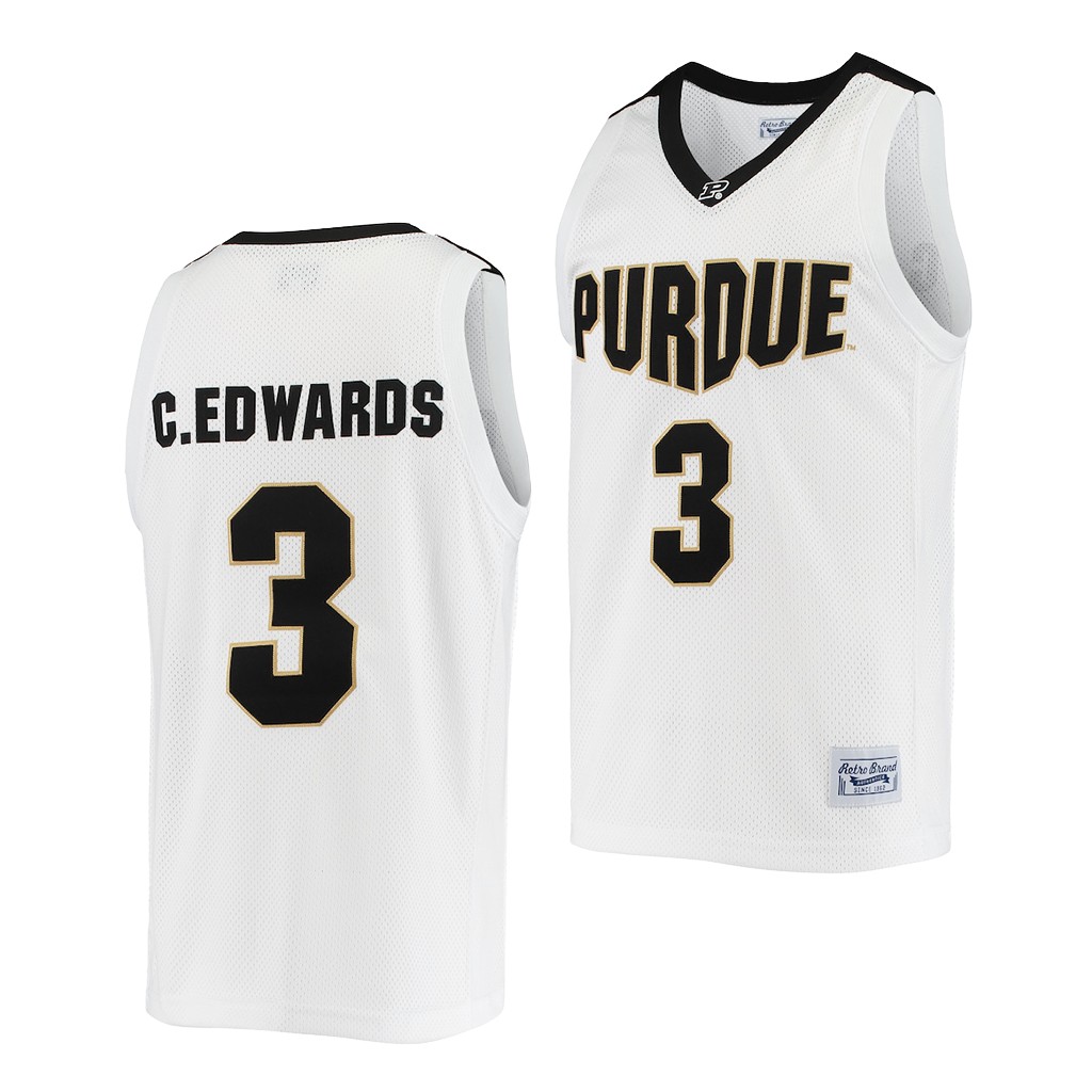Purdue Boilermakers Carsen Edwards White Commemorative Classic Jersey LTUEYGXV