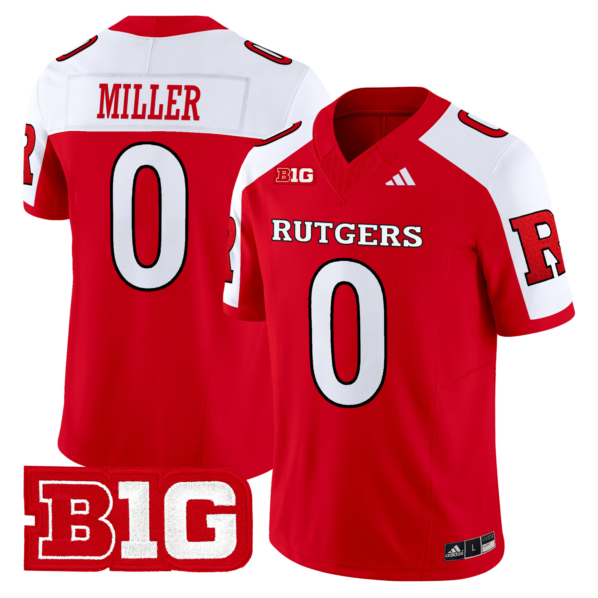 Rutgers Scarlet Knights Vapor Limited Jersey - All Stitched #10 ILVP0GXV