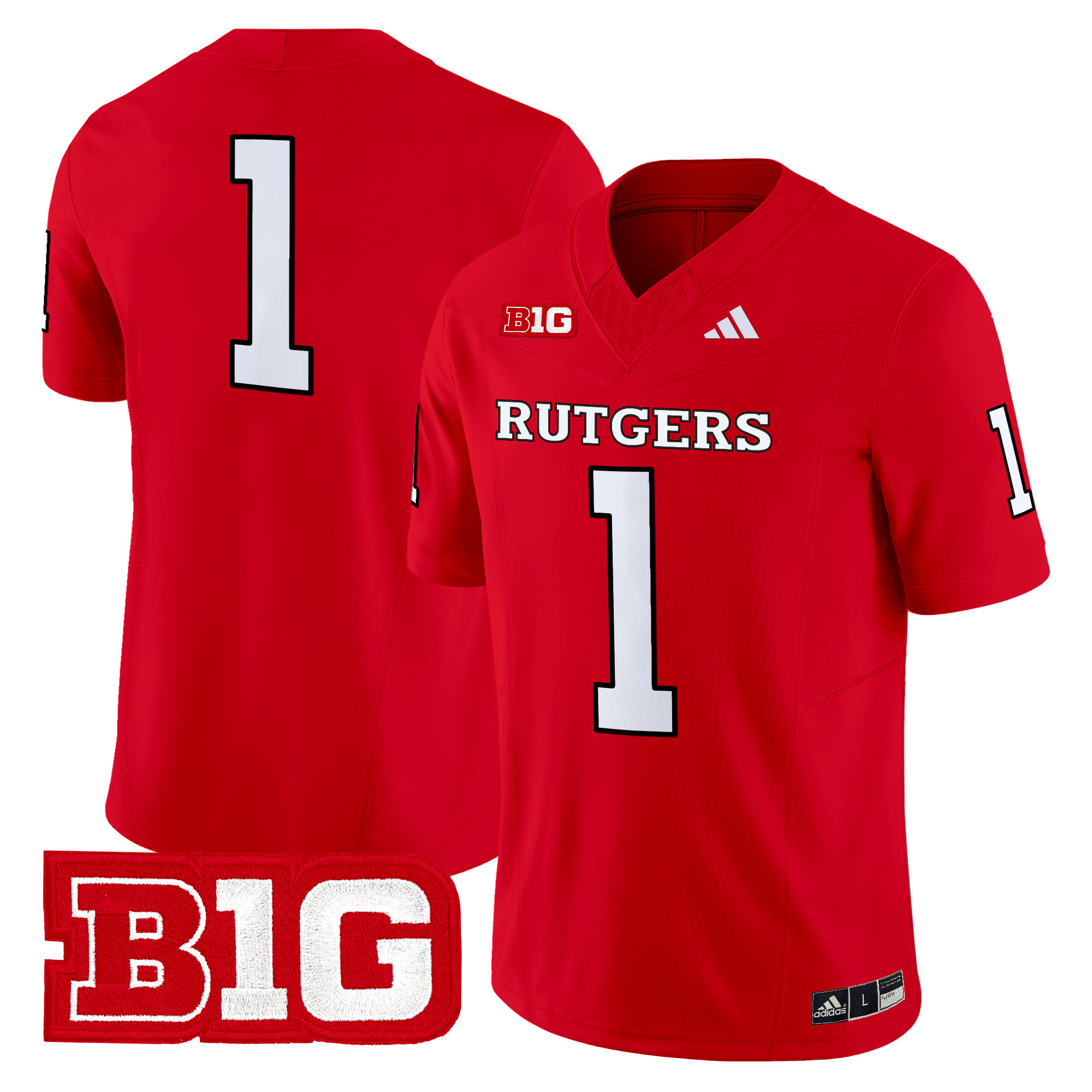 Rutgers Scarlet Knights Vapor Limited Jersey - All Stitched #28 NI0VVGXV