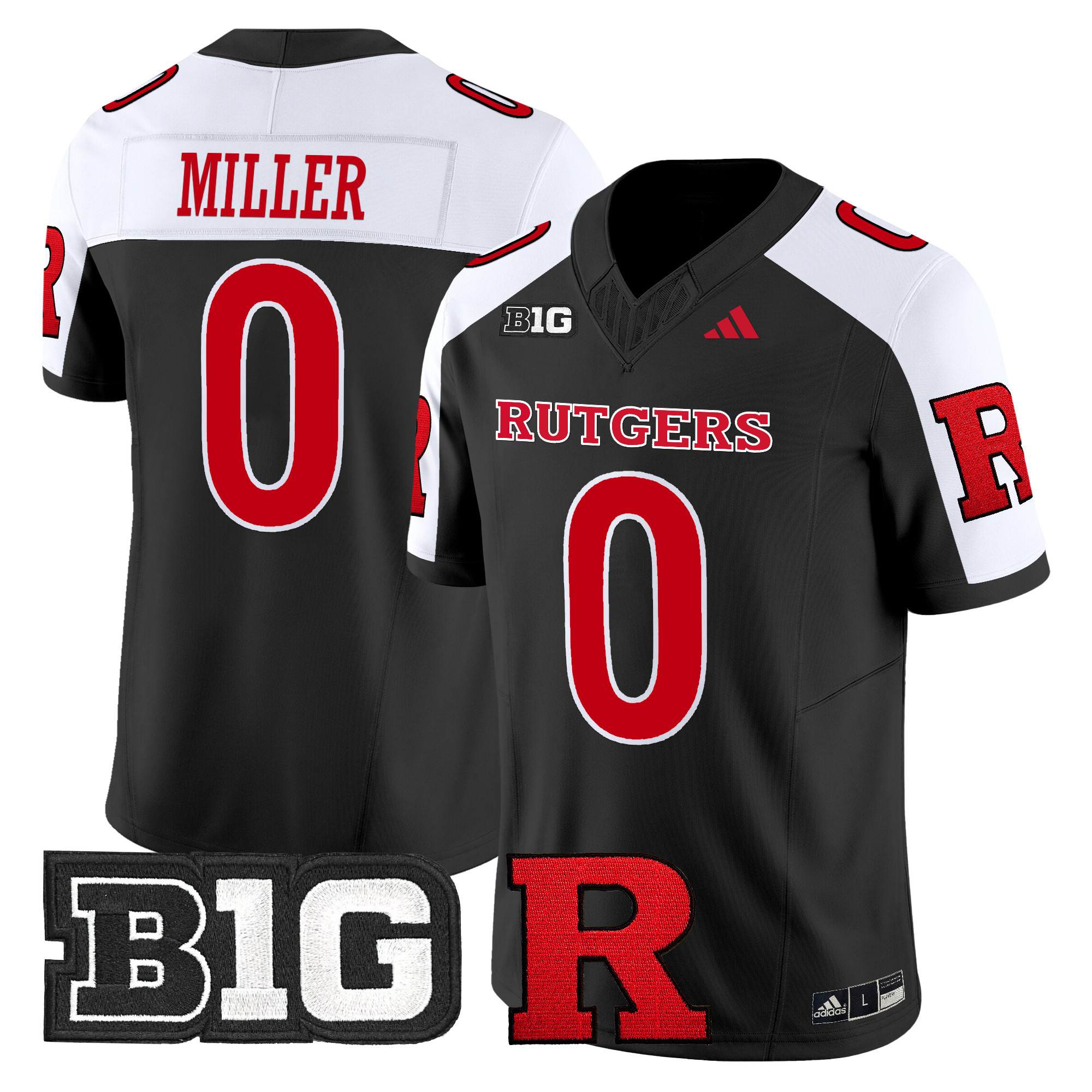 Rutgers Scarlet Knights Vapor Limited Jersey - All Stitched #3 BKXENGXV
