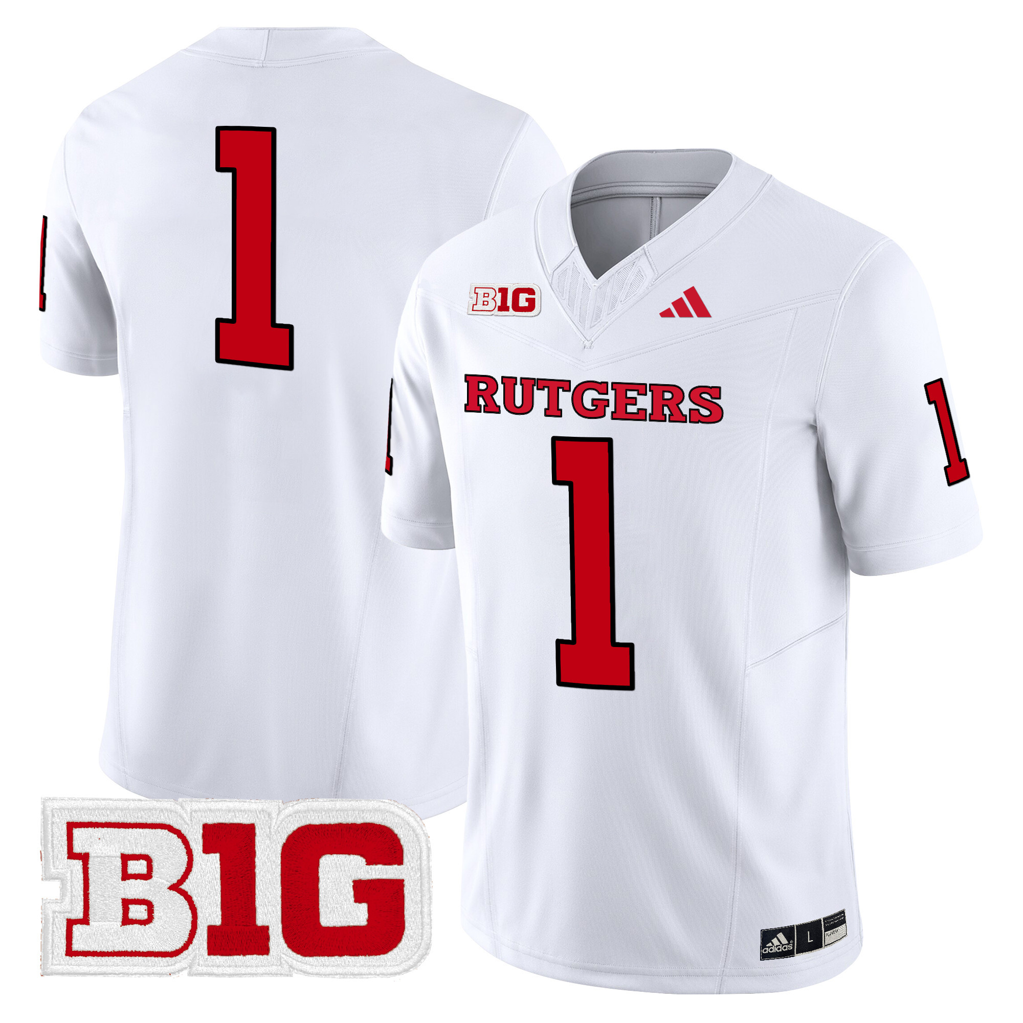 Rutgers Scarlet Knights Vapor Limited Jersey - All Stitched #35 ASM1OGXV