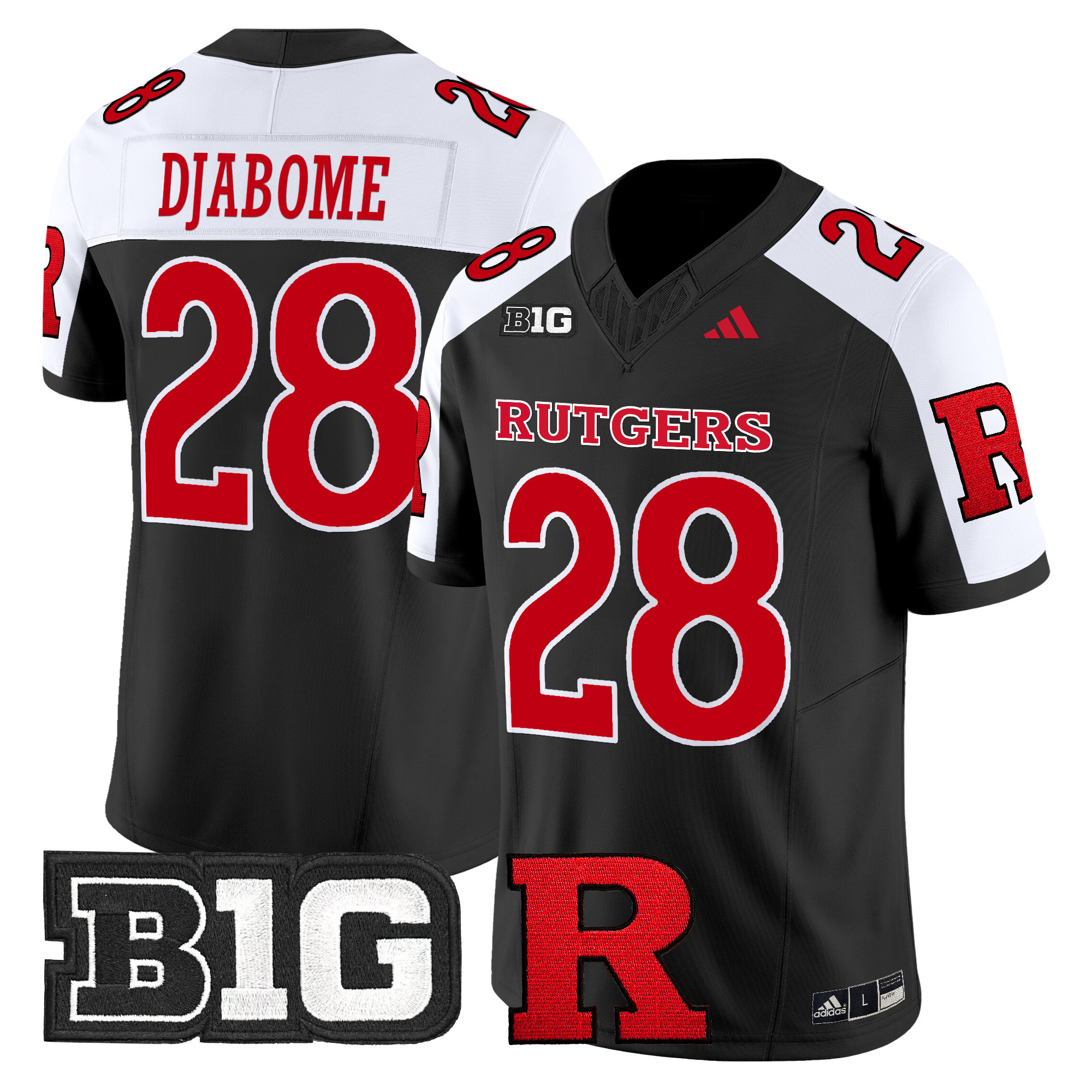 Rutgers Scarlet Knights Vapor Limited Jersey - All Stitched #4 37378GXV