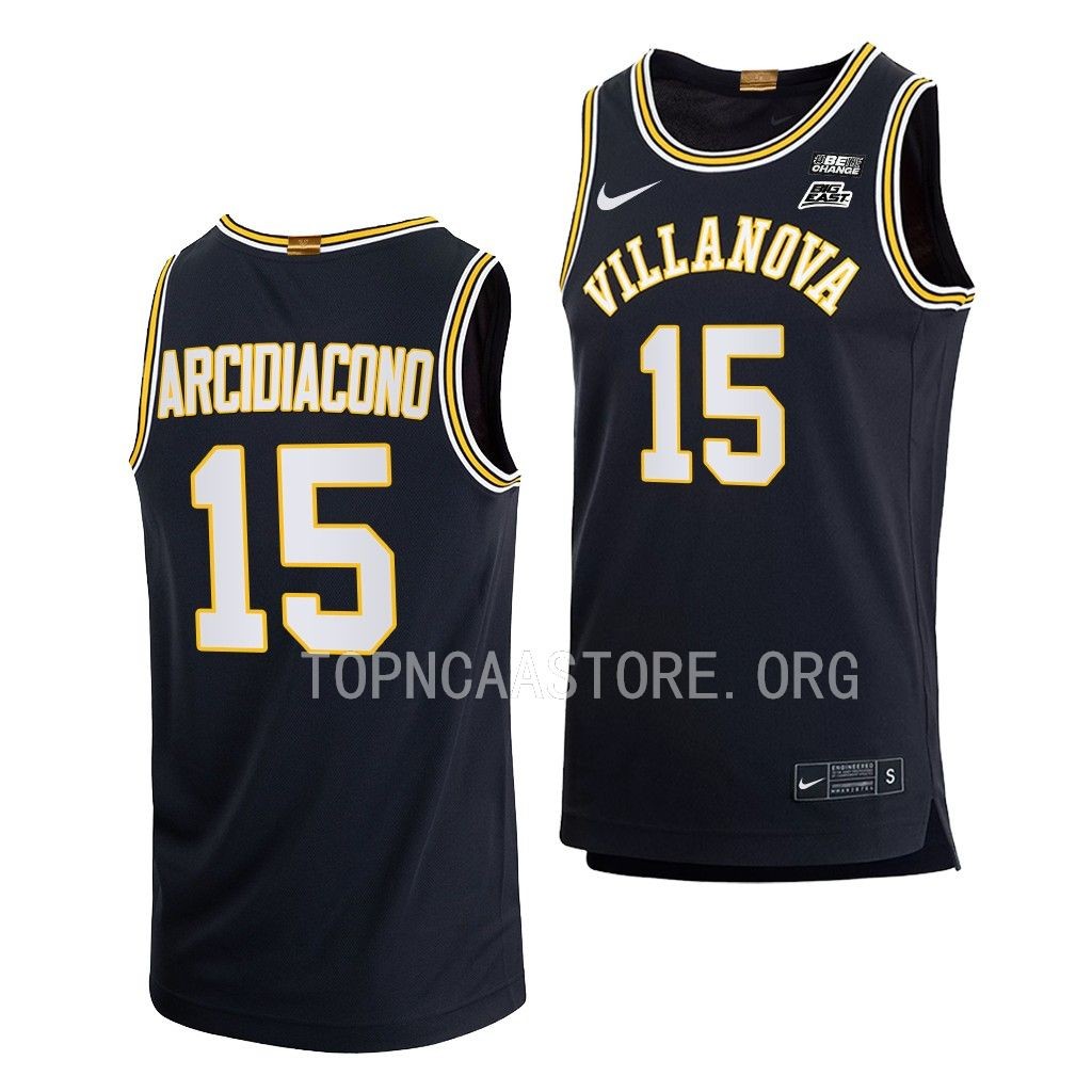 Ryan Arcidiacono Villanova Wildcats #15 Navy 70s Retro Jersey Alumni JKOWKGXV