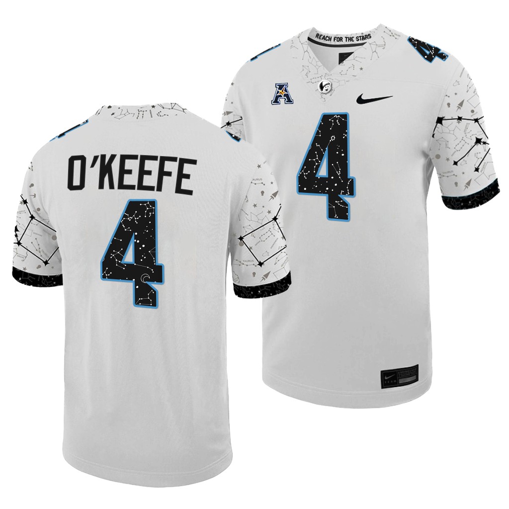 Ryan O'Keefe UCF Knights #4 White Jersey Space Game Untouchable Uniform 6OWLAGXV