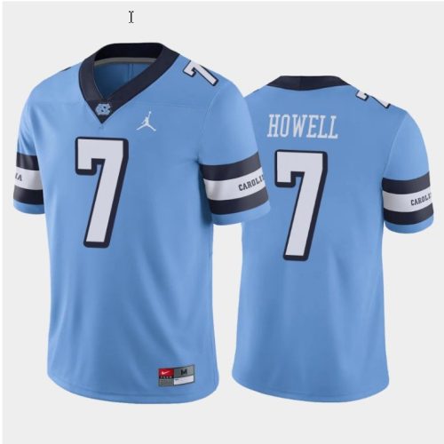 Sam Howell Jersey #7 North Carolina Tar Heels College Football All Stitched Blue DGMKOGXV