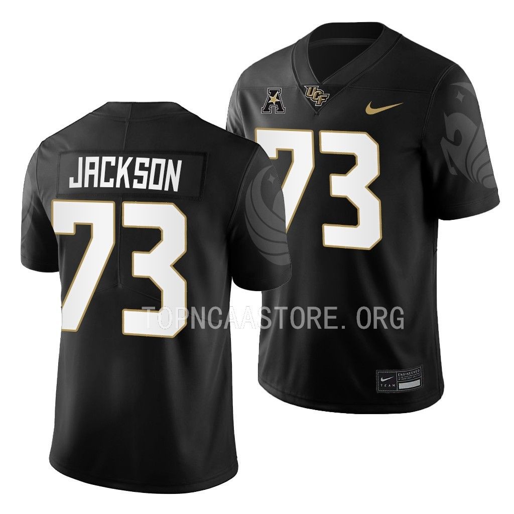 Samuel Jackson UCF Knights #73 Black Jersey College Game Uniform 7WWXQGXV