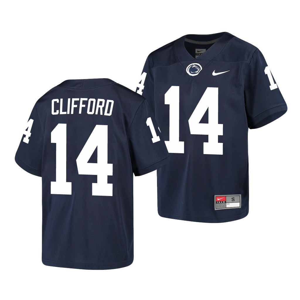 Sean Clifford Penn State Nittany Lions Navy Alumni Youth Jersey ABMXLGXV