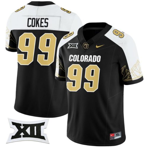 Shane Cokes Jersey #99 Colorado Buffaloes Vapor Limited College Football Black Alternate D8VKBGXV