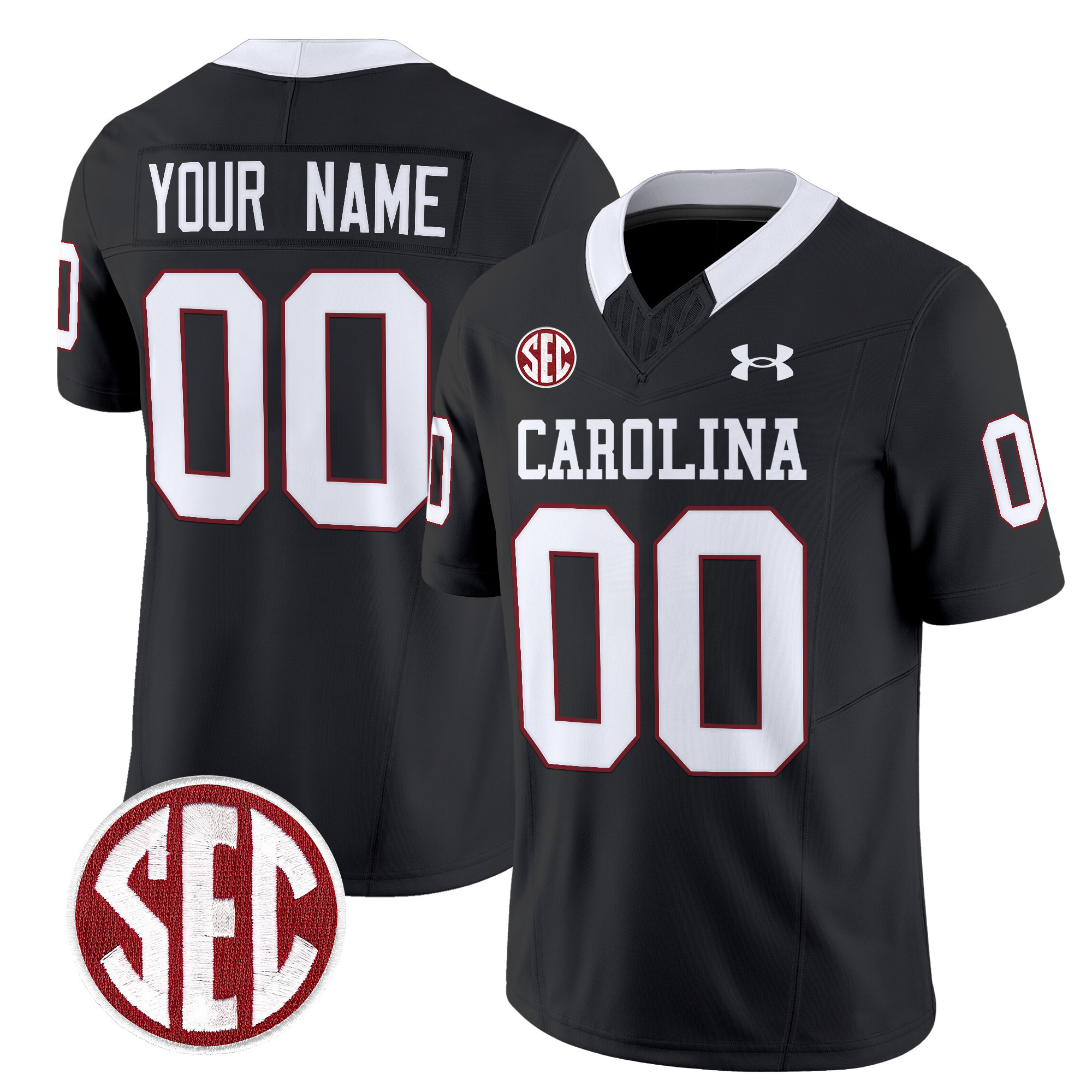South Carolina Gamecocks 1980 Throwback Vapor Limited Custom Jersey - All Stitched #2 1X0HXGXV